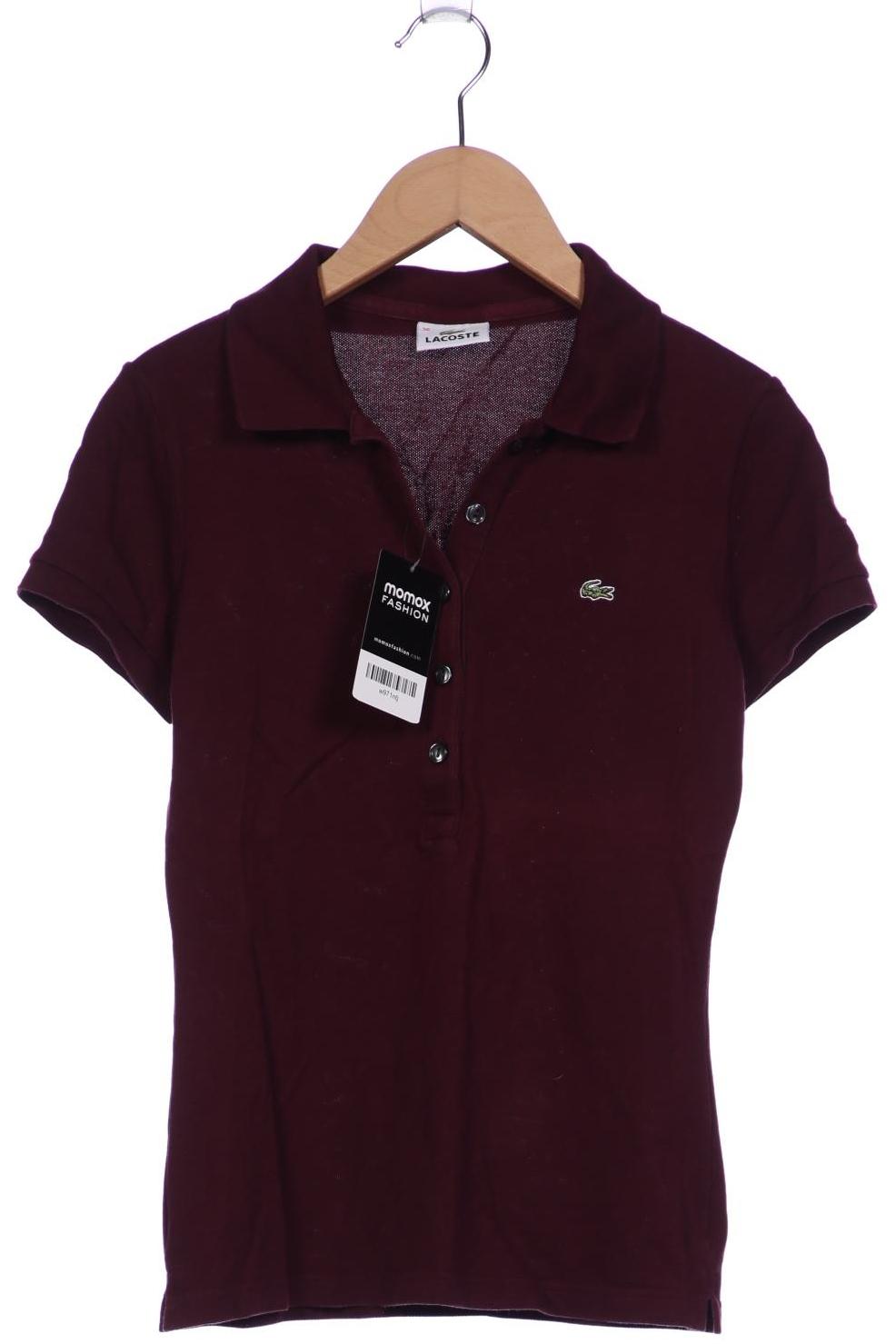 

Lacoste Damen Poloshirt, bordeaux, Gr. 36