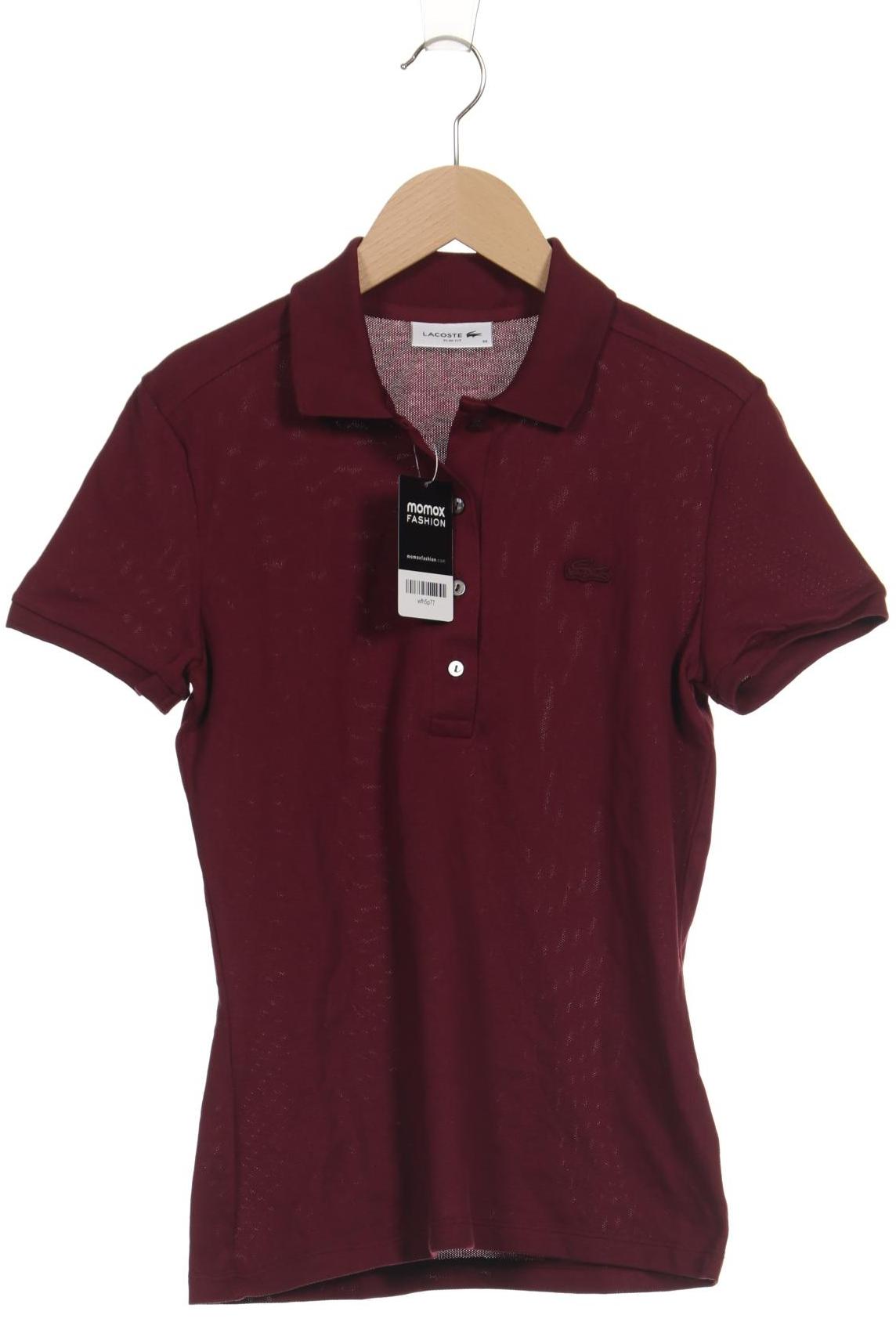 

Lacoste Damen Poloshirt, bordeaux, Gr. 36
