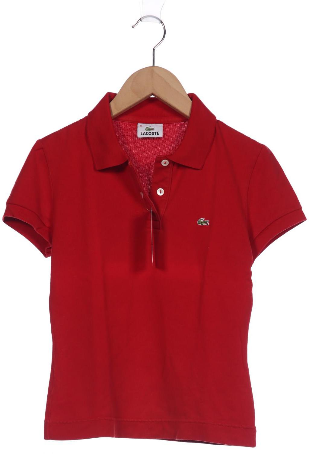 

Lacoste Damen Poloshirt, rot, Gr. 36