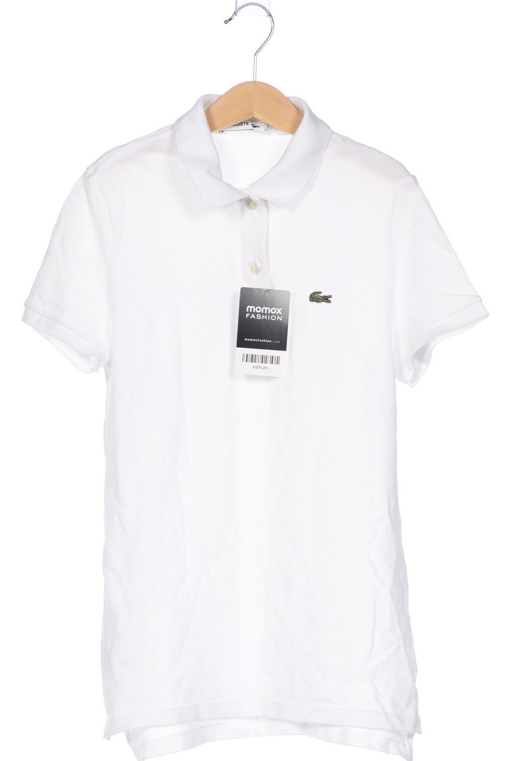 

Lacoste Damen Poloshirt, weiß, Gr. 34