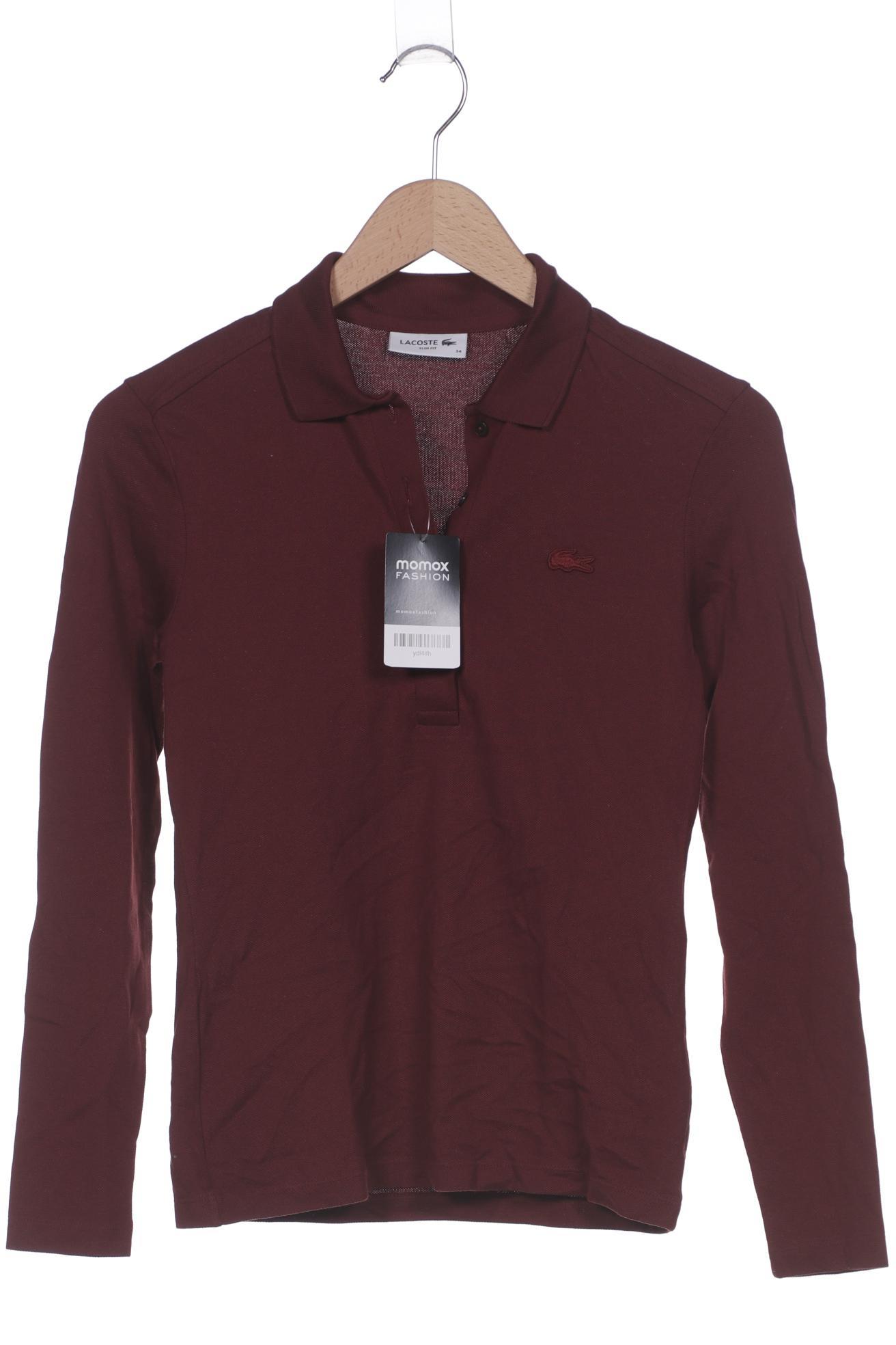 

Lacoste Damen Poloshirt, bordeaux, Gr. 34