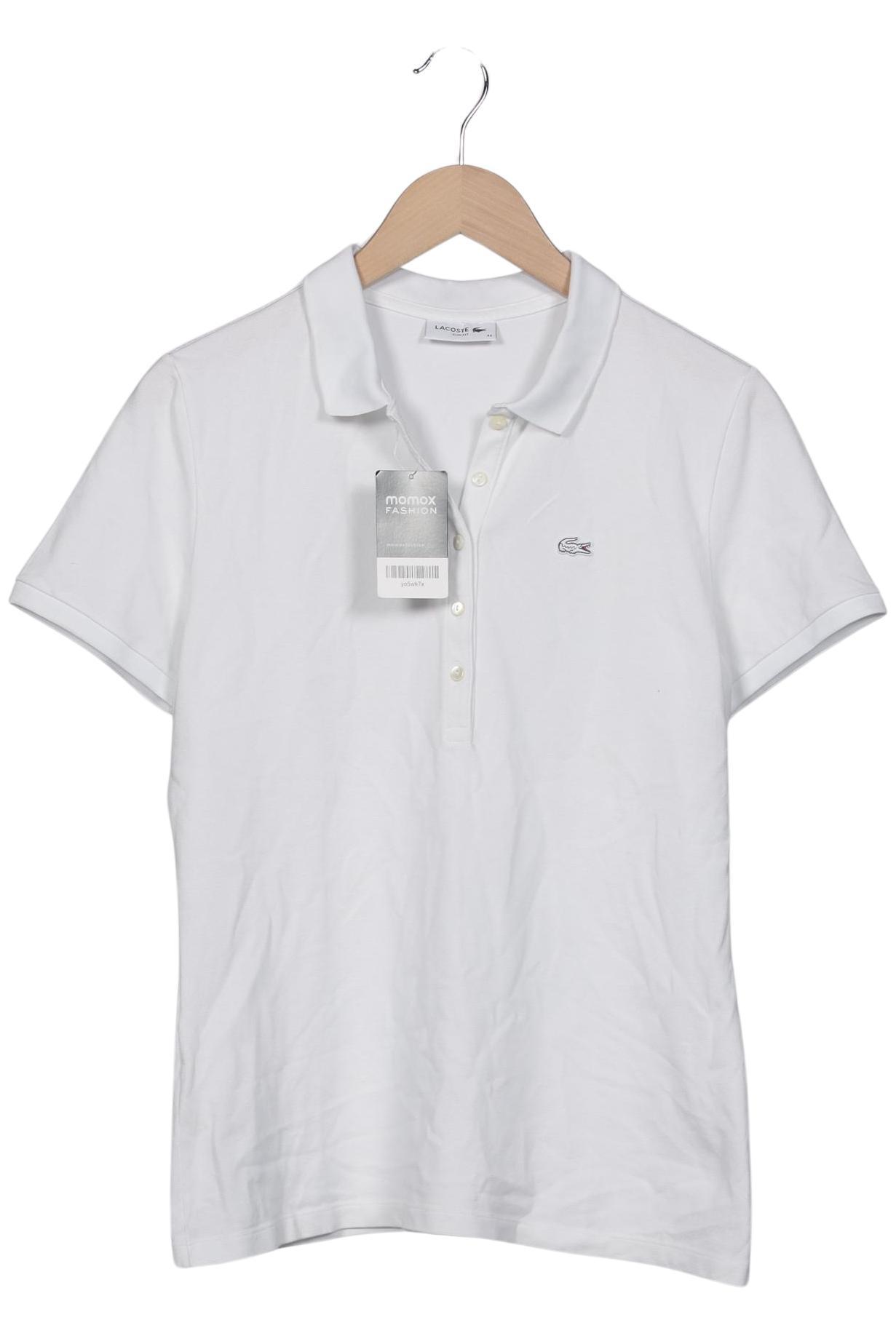 

Lacoste Damen Poloshirt, weiß, Gr. 44