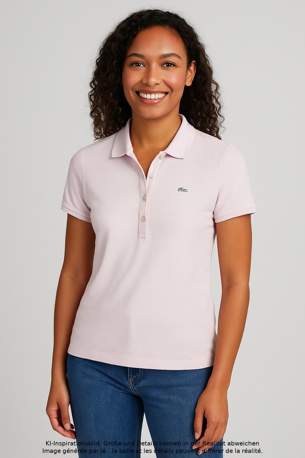 

Lacoste Damen Poloshirt, pink, Gr. 40