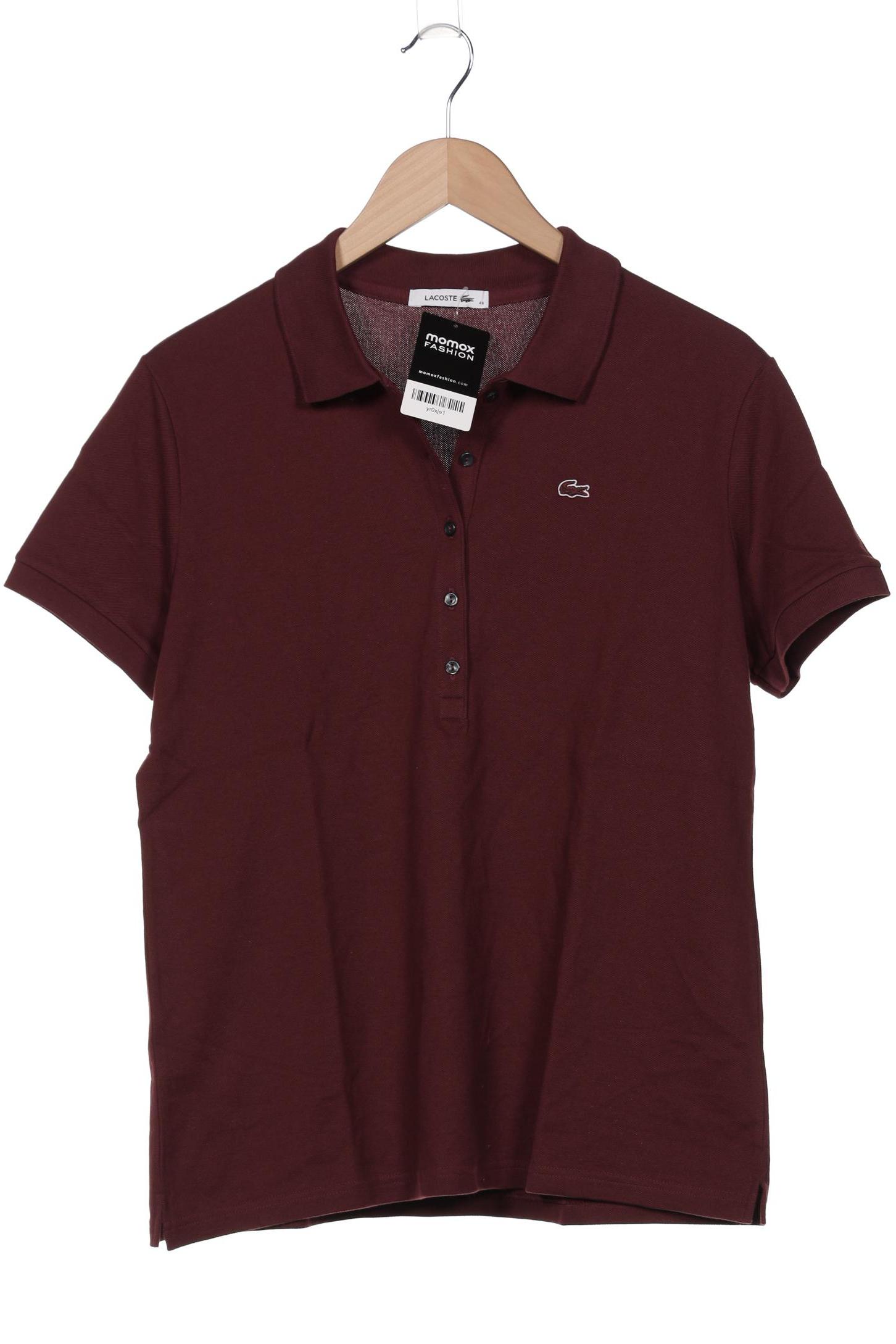 

Lacoste Damen Poloshirt, bordeaux