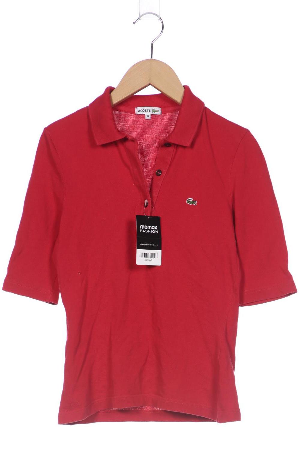 

Lacoste Damen Poloshirt, rot, Gr. 34