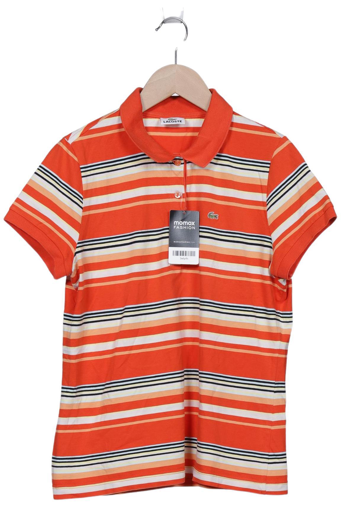 

Lacoste Damen Poloshirt, orange, Gr. 44