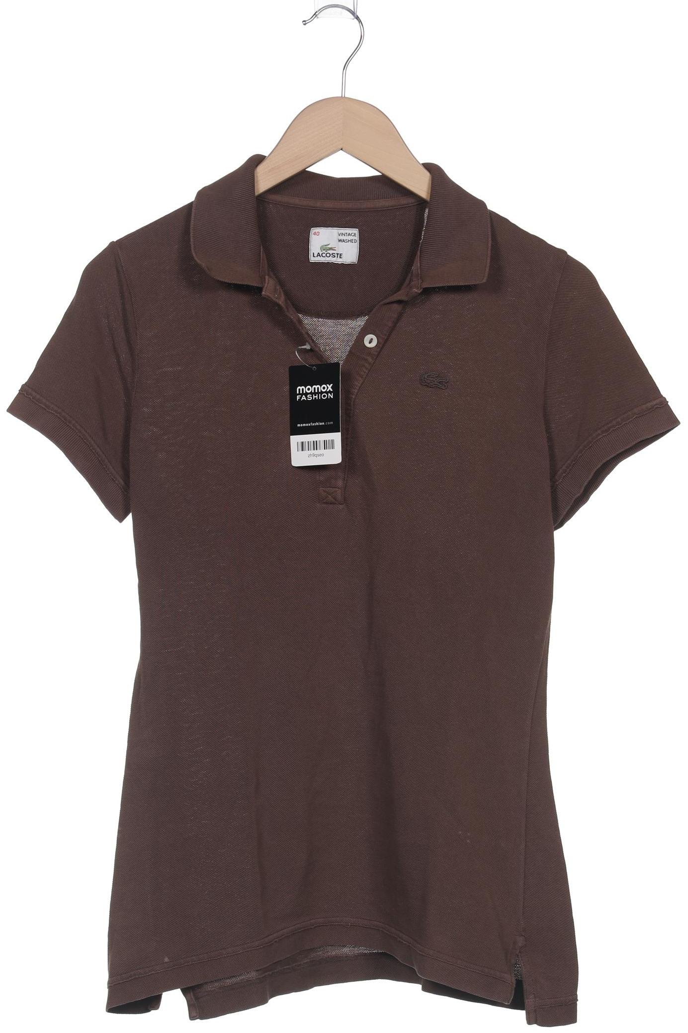 

Lacoste Damen Poloshirt, braun, Gr. 40