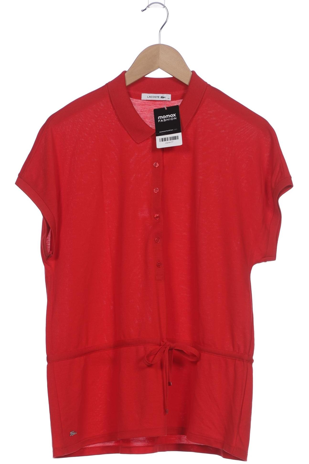 

Lacoste Damen Poloshirt, rot, Gr. 46