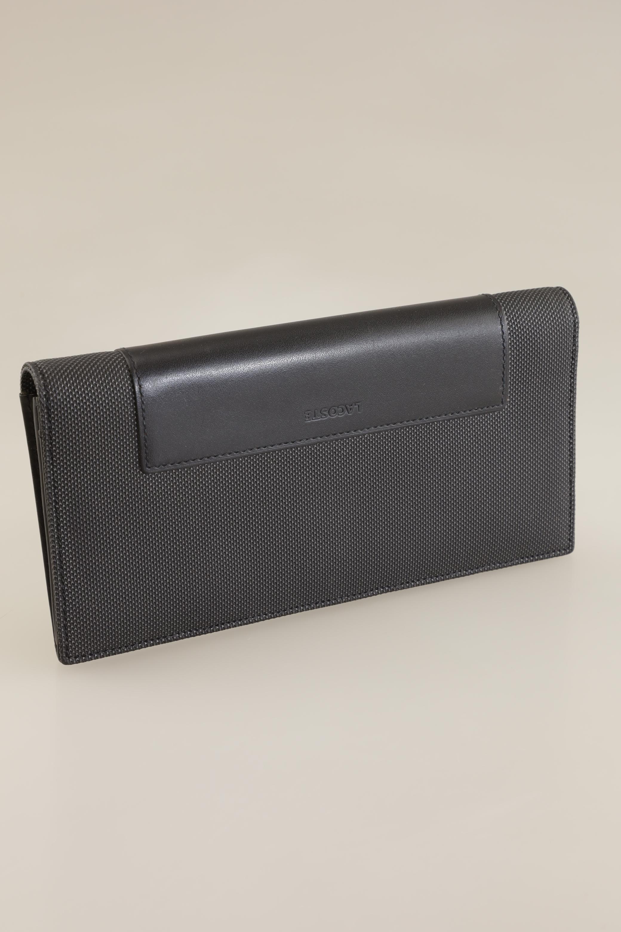 

Lacoste Damen Portemonnaie, schwarz, Gr.