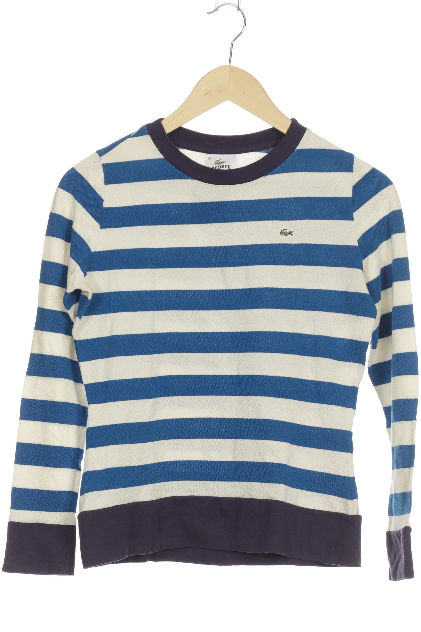 

Lacoste Damen Langarmshirt, blau, Gr. 38