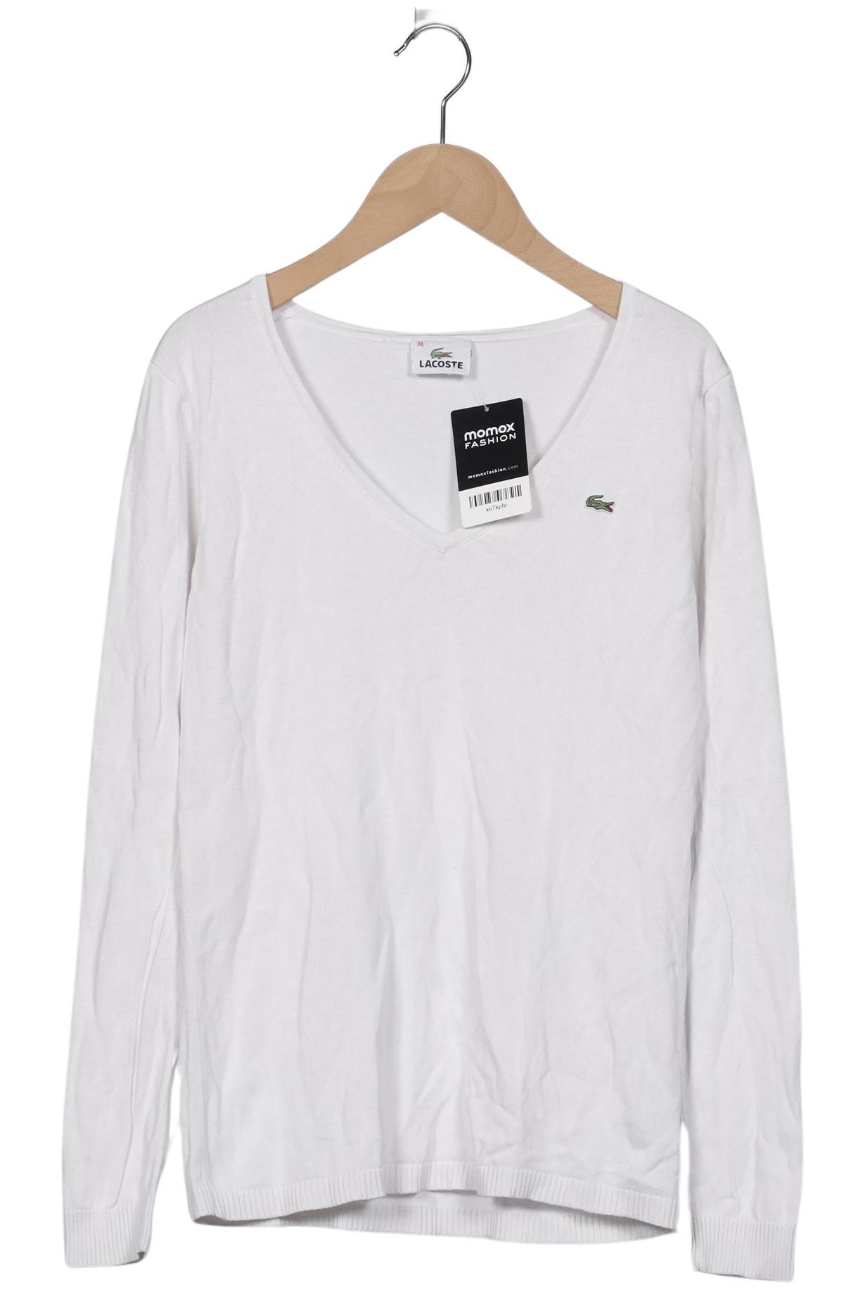 

Lacoste Damen Pullover, weiß, Gr. 38