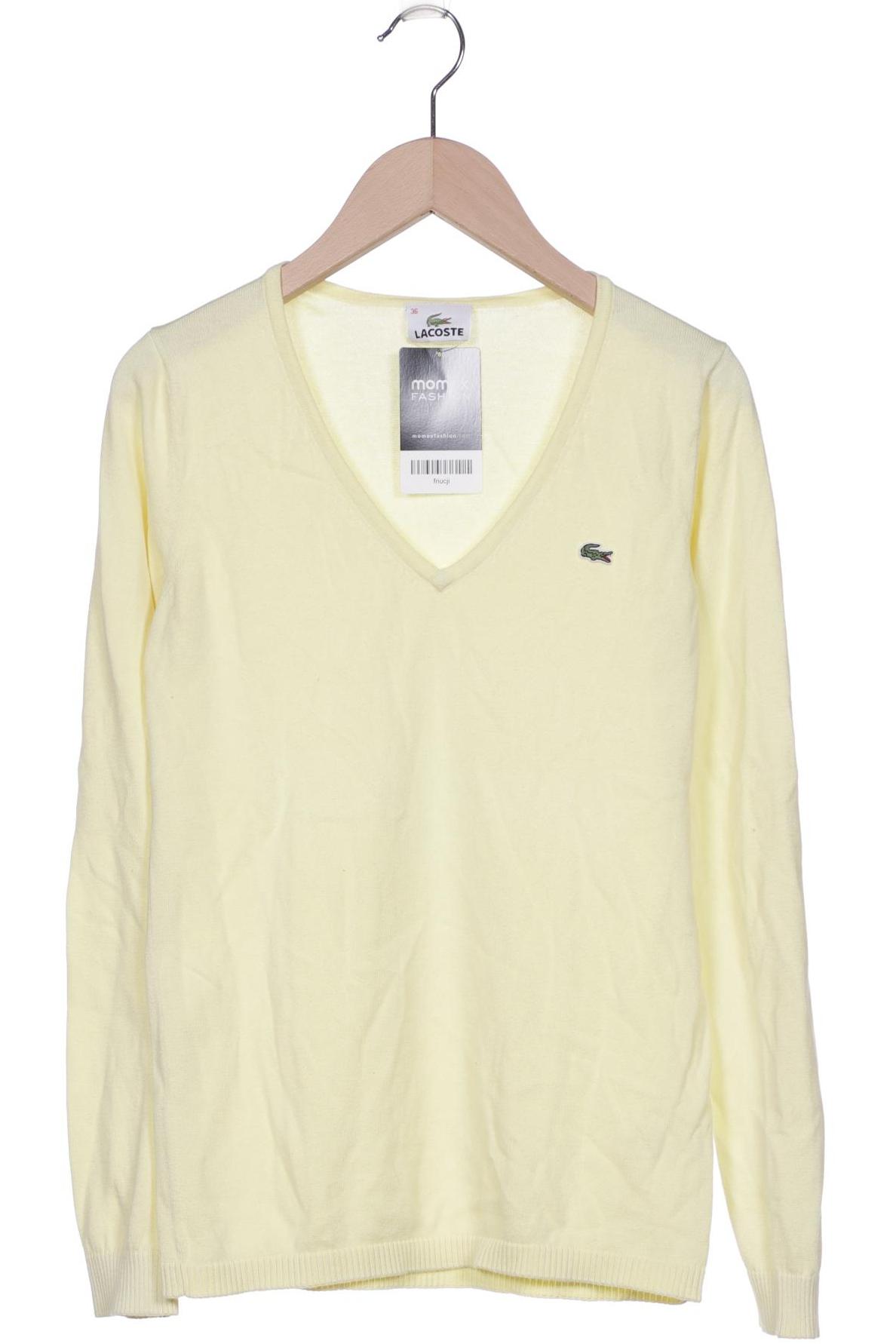 

Lacoste Damen Pullover, gelb, Gr. 36