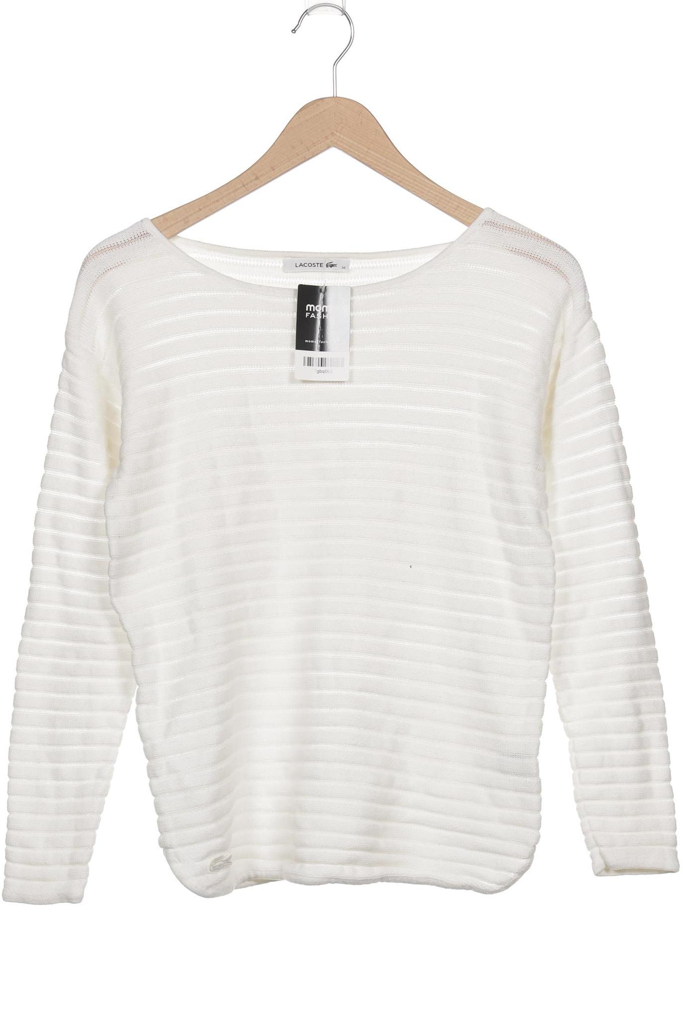 

Lacoste Damen Pullover, weiß, Gr. 36