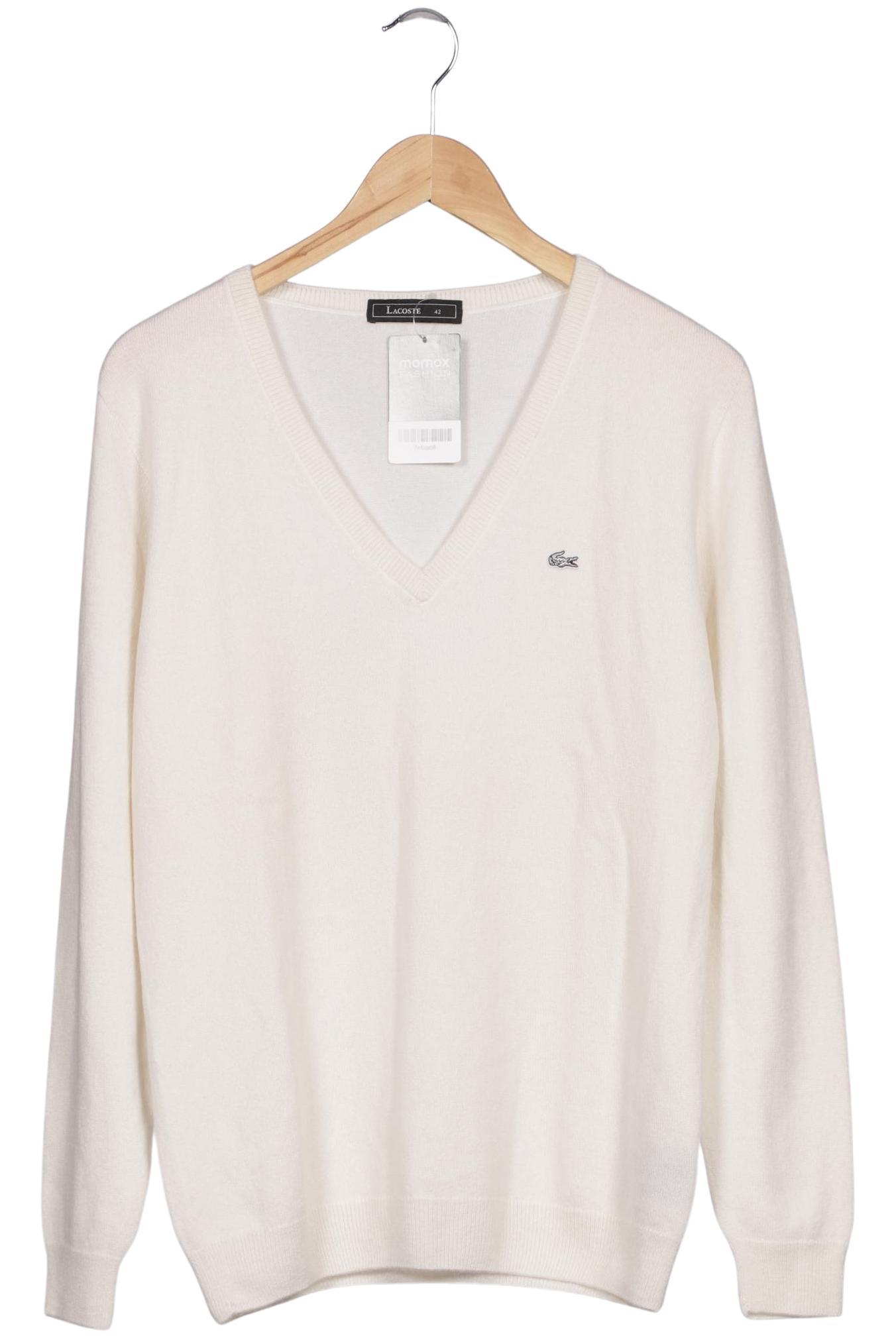 

Lacoste Damen Pullover, cremeweiß, Gr. 42
