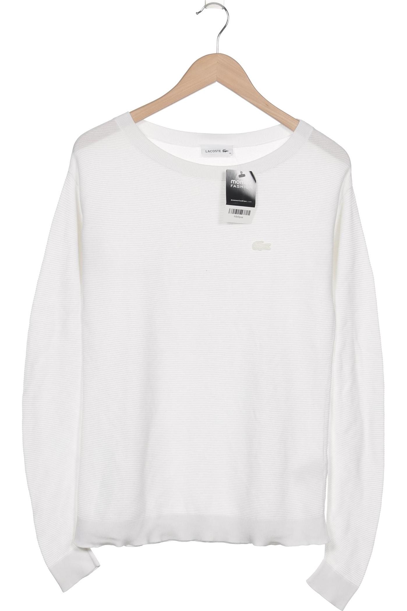 

Lacoste Damen Pullover, weiß, Gr. 34
