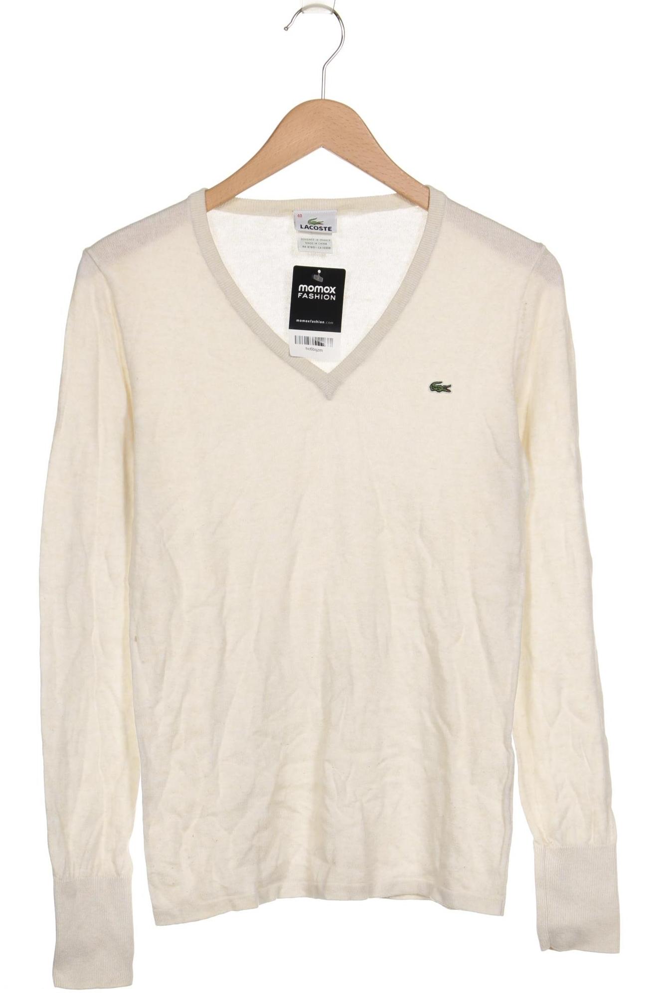 

Lacoste Damen Pullover, cremeweiß, Gr. 40