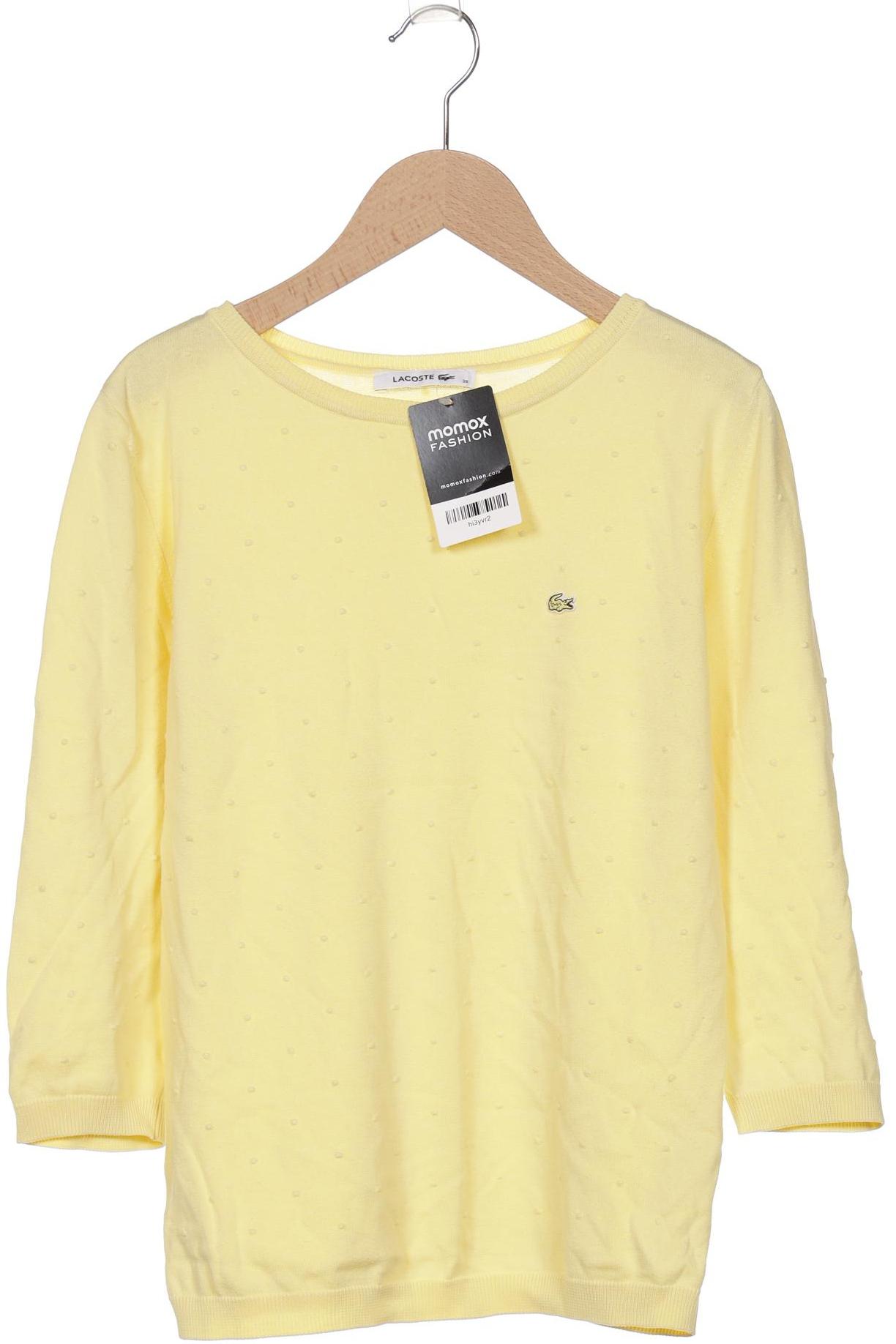 

Lacoste Damen Pullover, gelb, Gr. 38