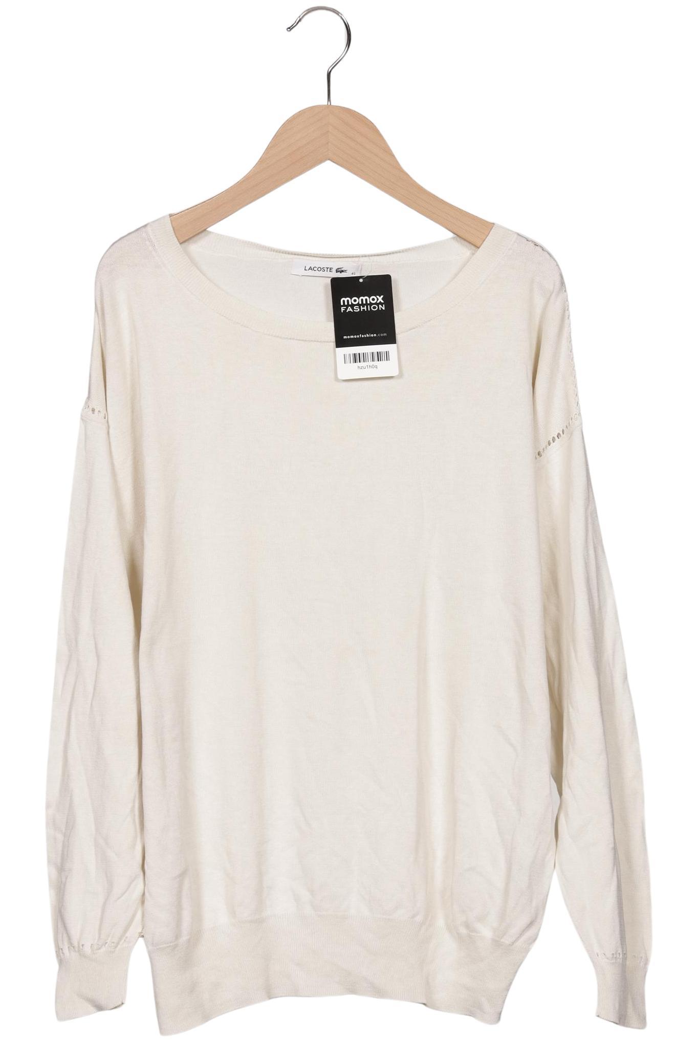 

Lacoste Damen Pullover, cremeweiß, Gr. 40
