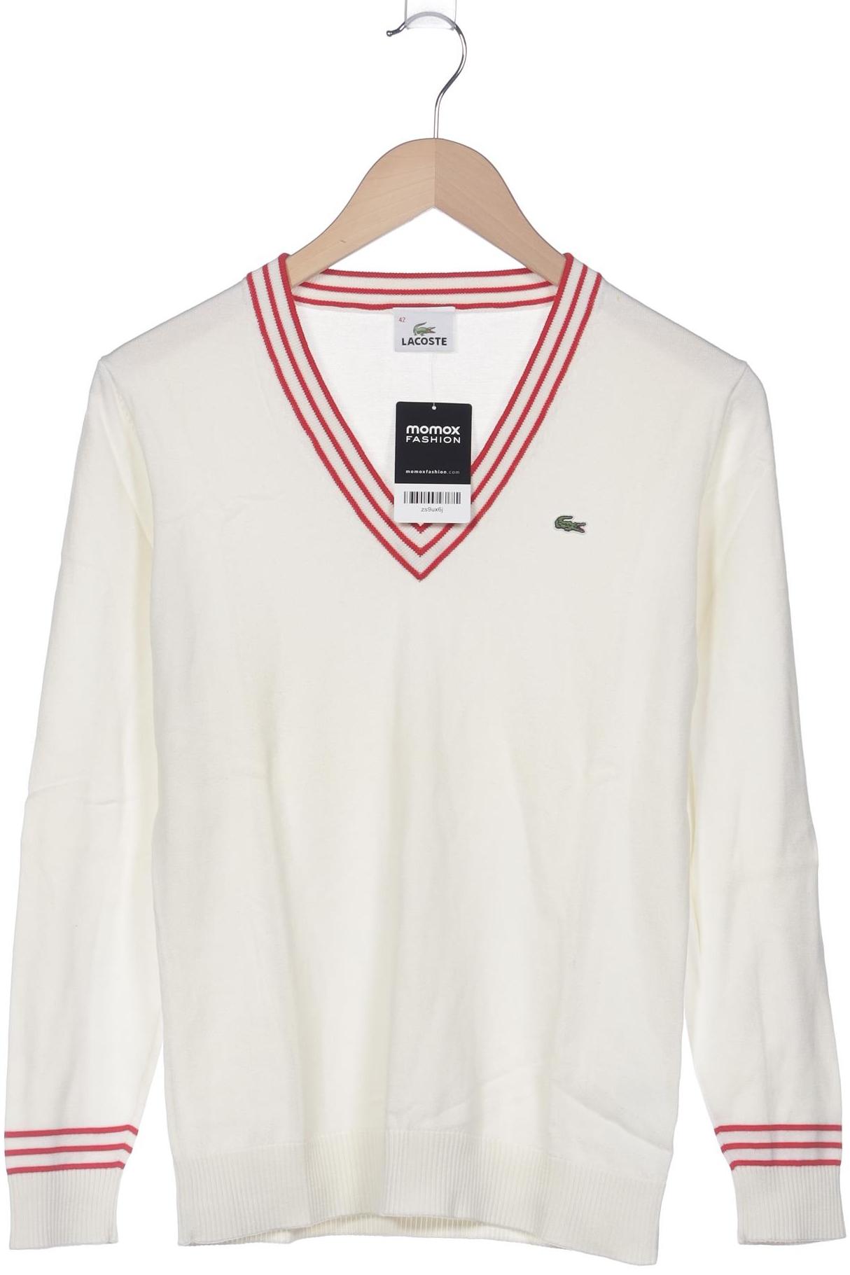 

Lacoste Damen Pullover, cremeweiß, Gr. 42