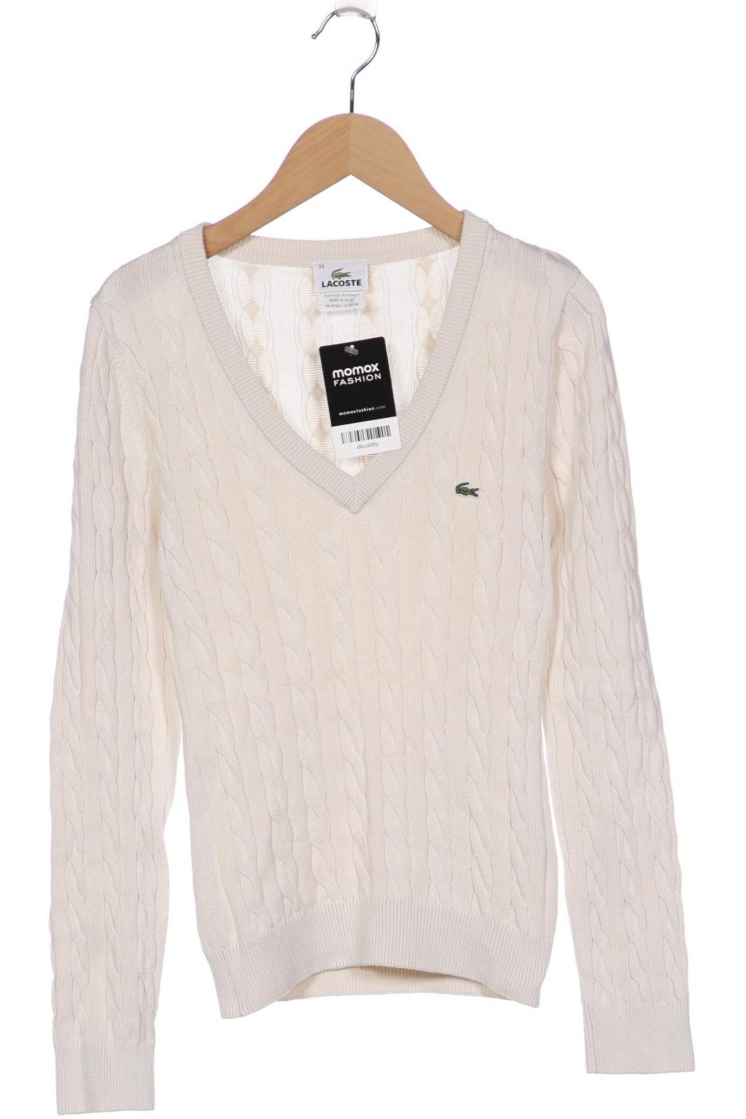 

Lacoste Damen Pullover, cremeweiß