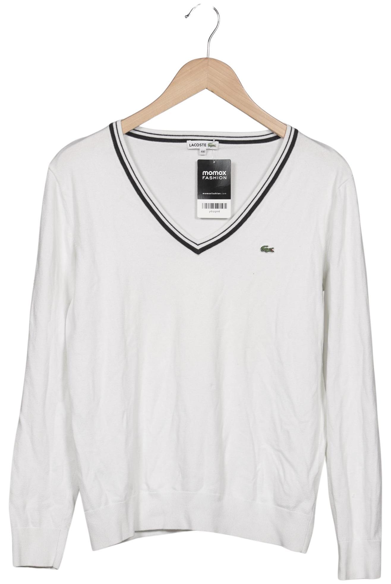 

Lacoste Damen Pullover, weiß, Gr. 44