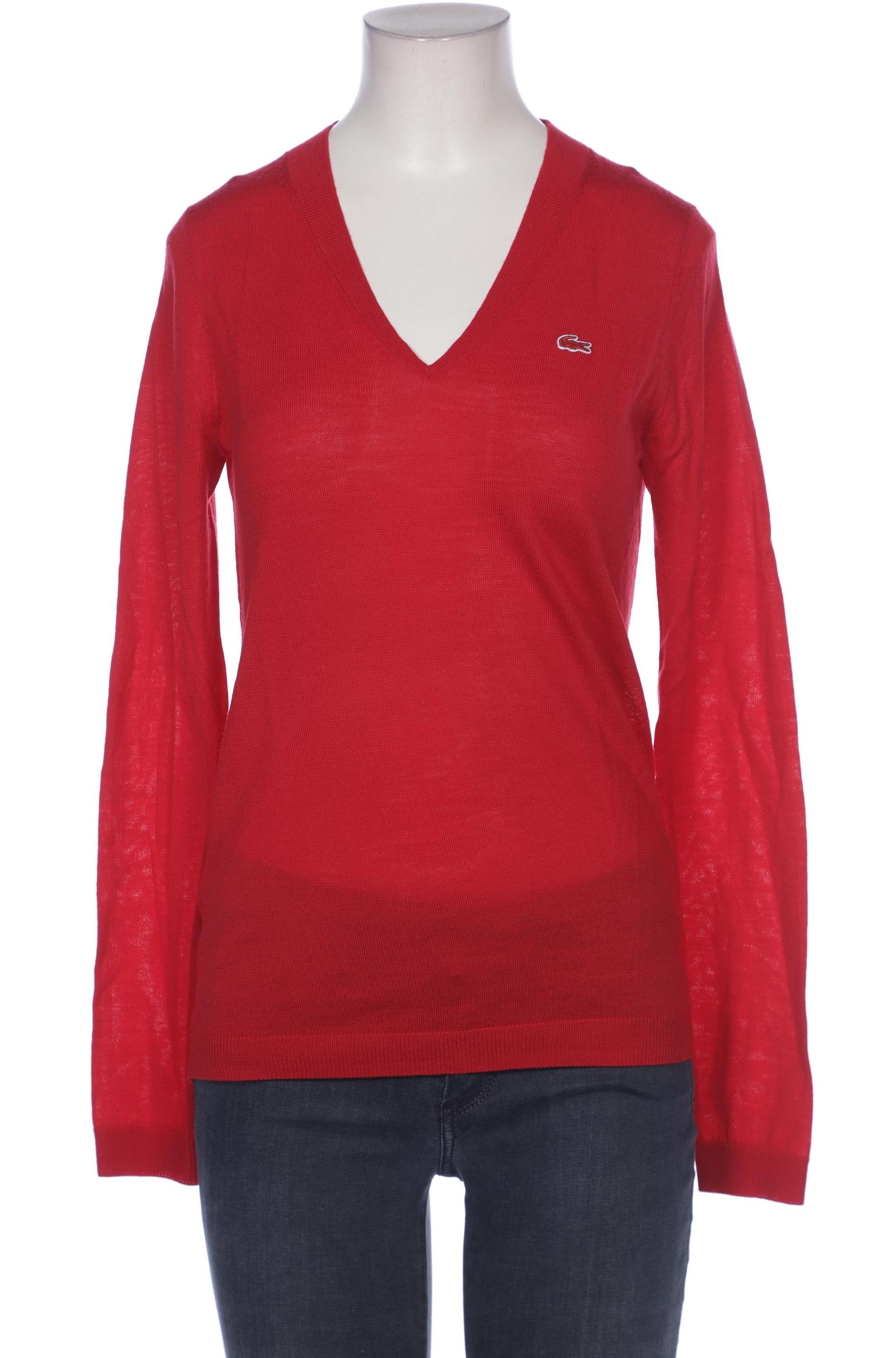 

Lacoste Damen Pullover, rot, Gr. 36