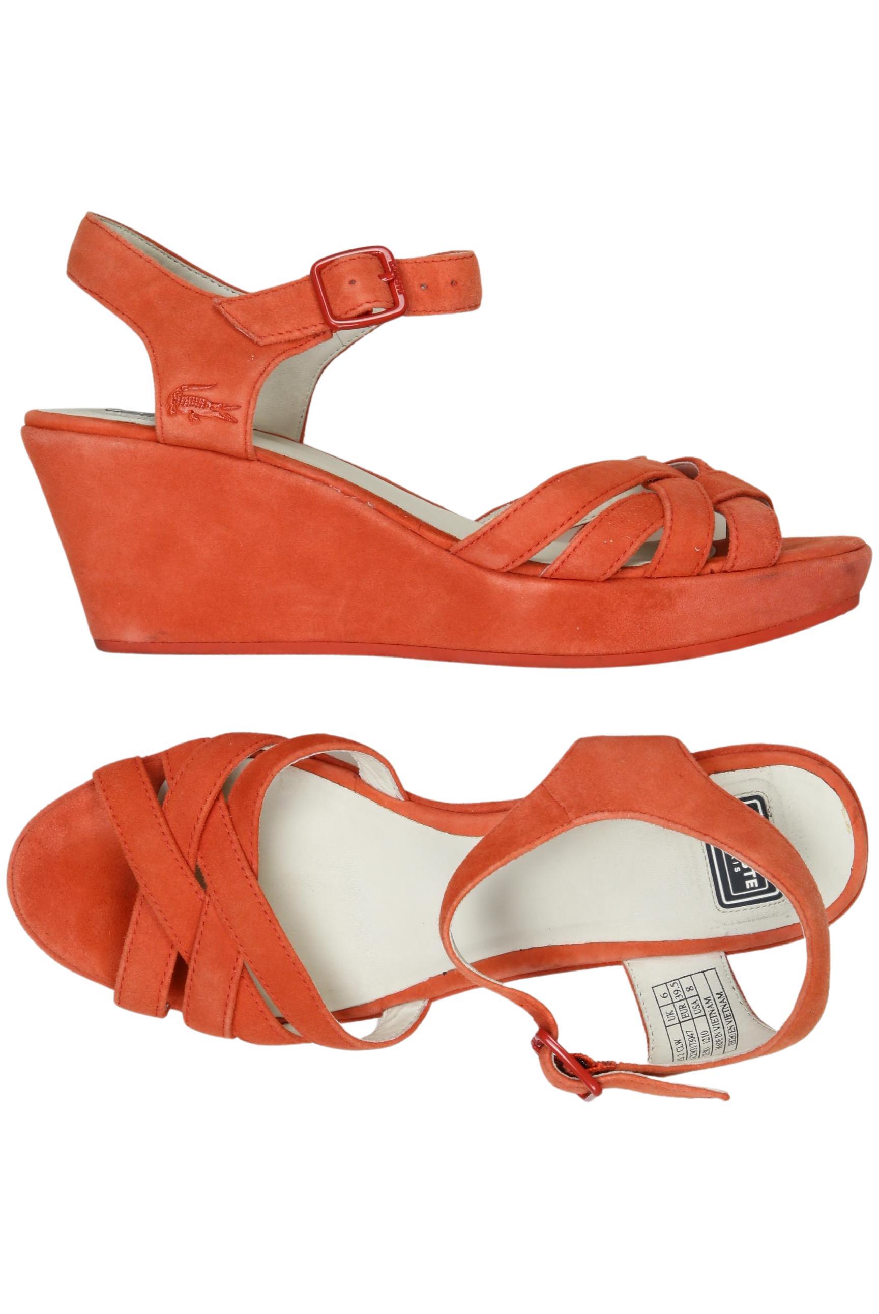 

Lacoste Damen Sandale, orange, Gr. 39.5