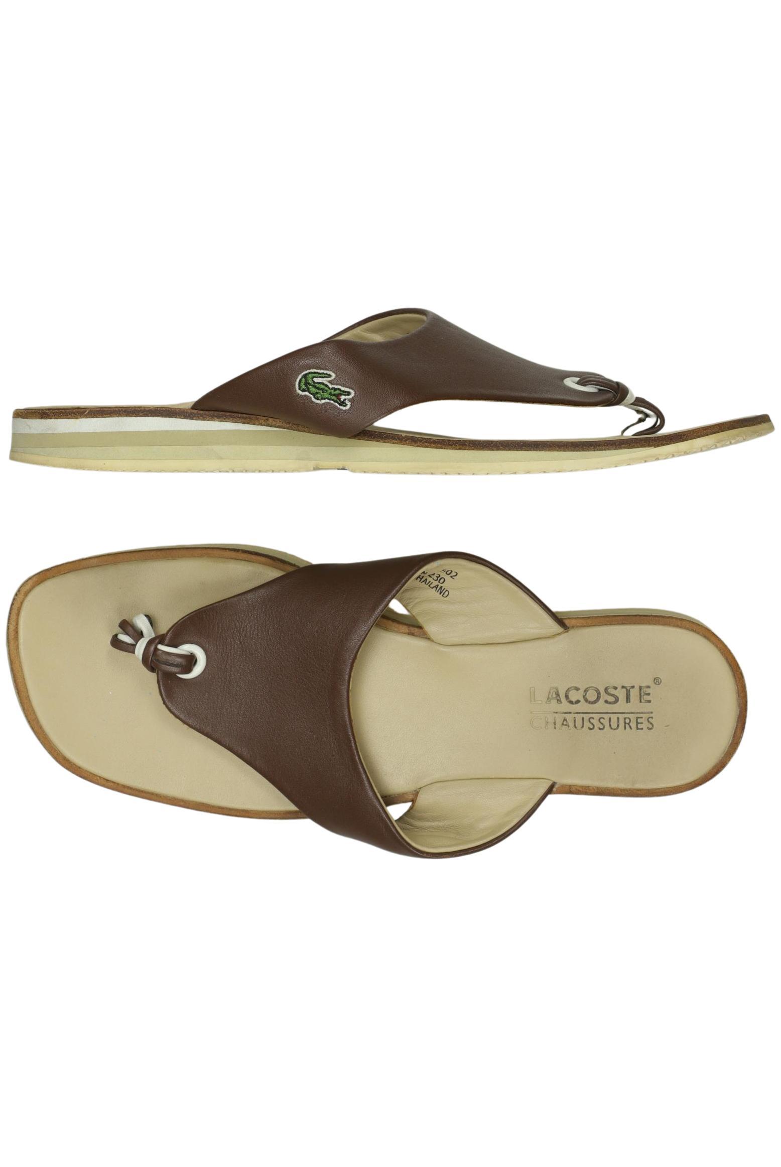 

Lacoste Damen Sandale, braun, Gr. 37