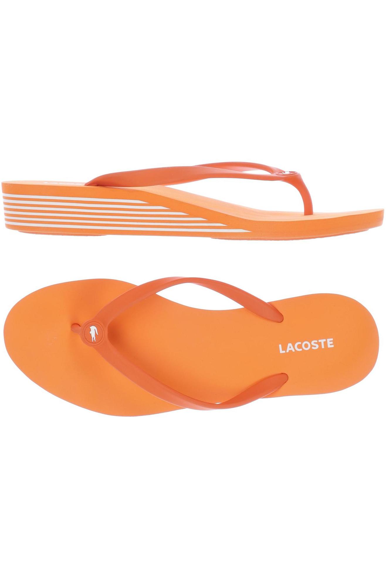 

Lacoste Damen Sandale, orange