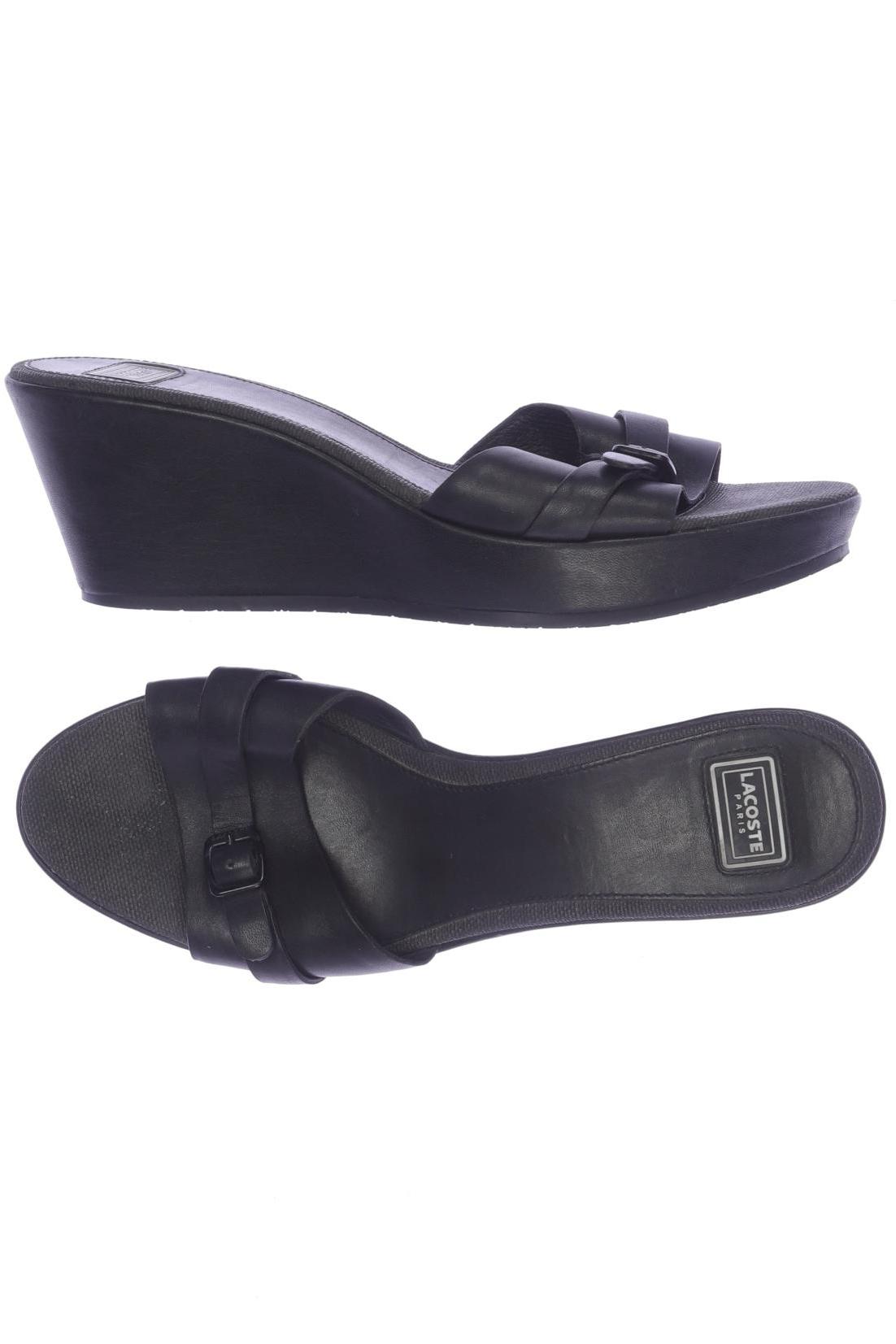 

Lacoste Damen Sandale, schwarz, Gr. 39.5
