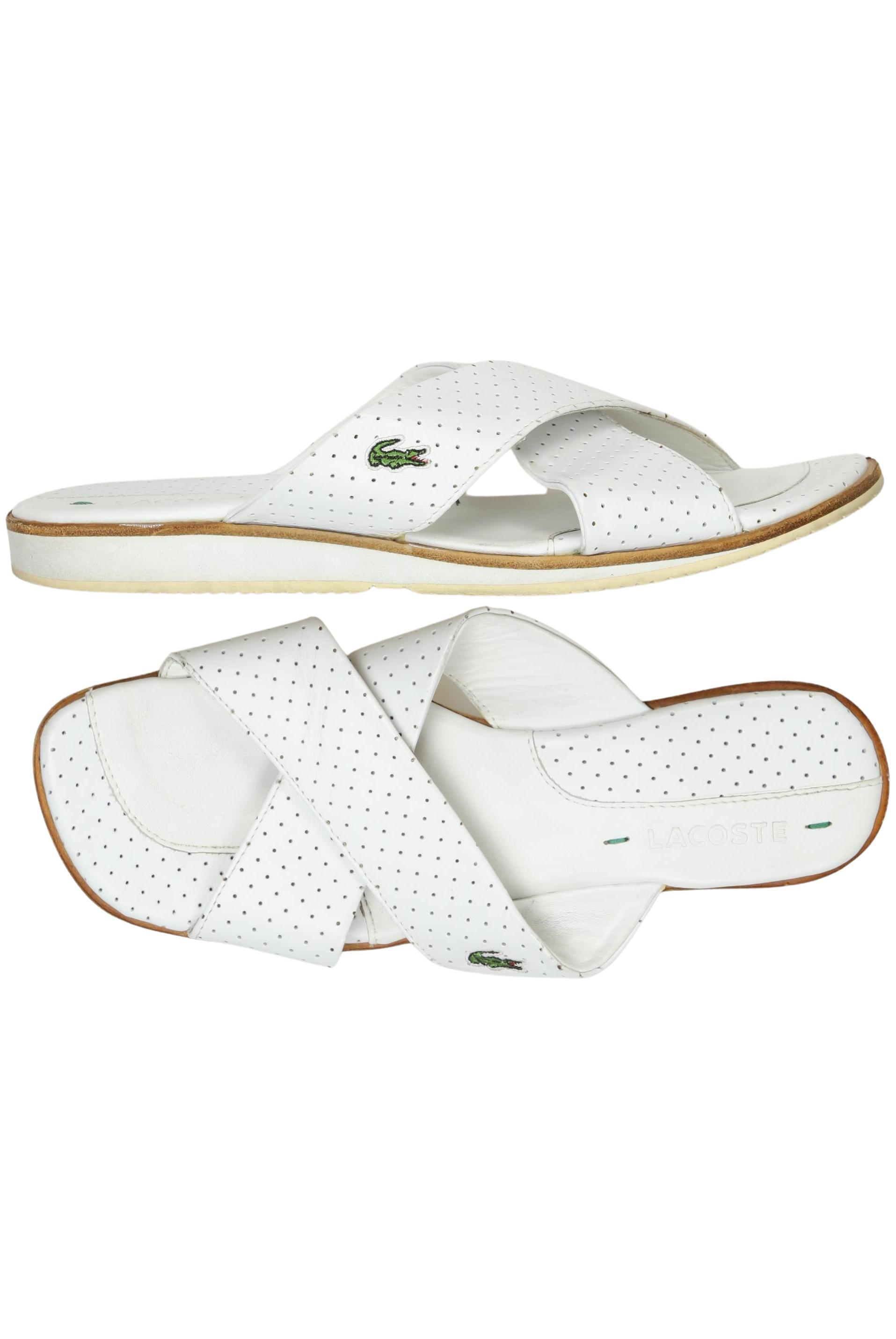 

Lacoste Damen Sandale, weiß, Gr. 38