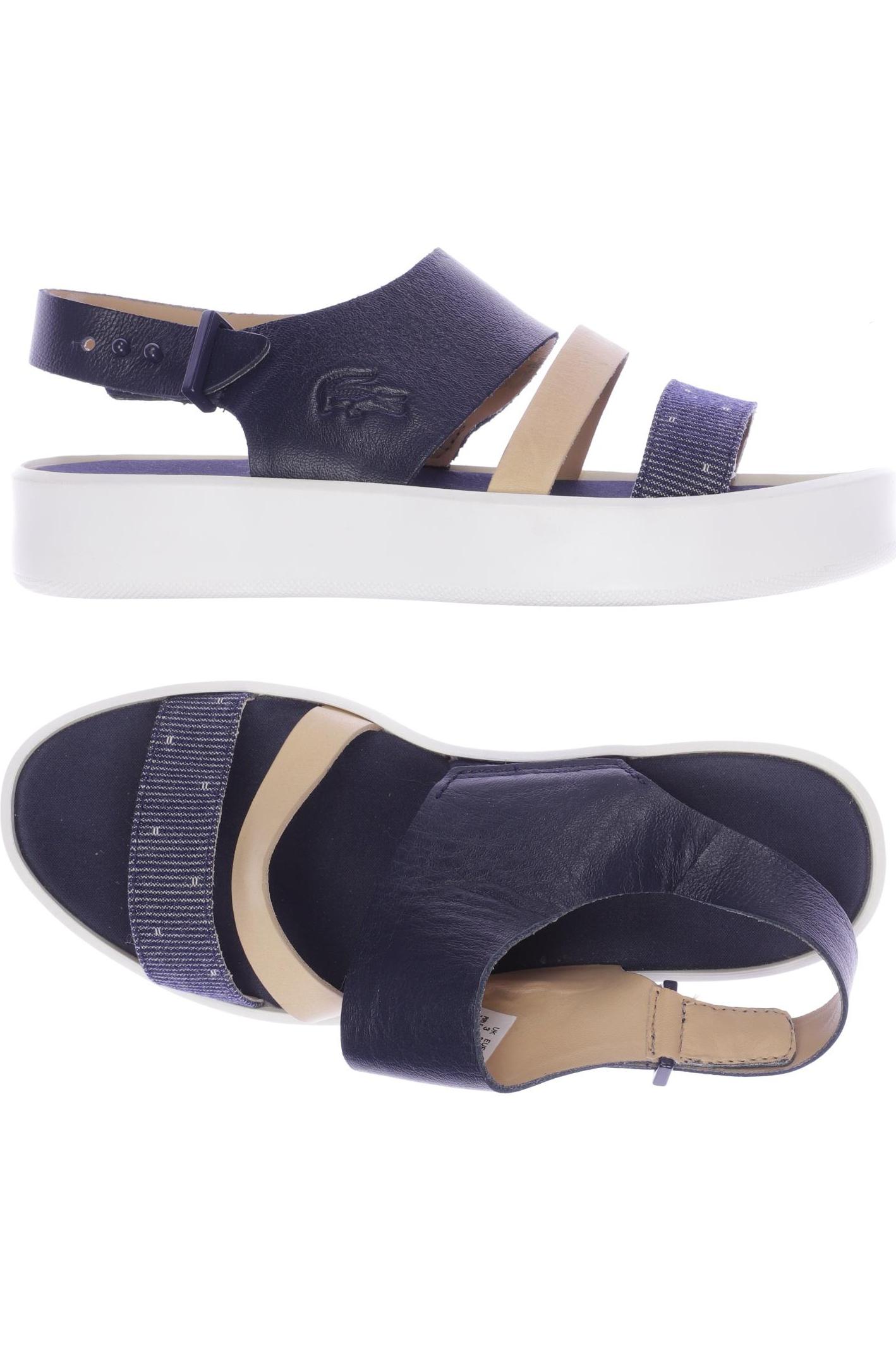 

Lacoste Damen Sandale, marineblau, Gr. 35.5
