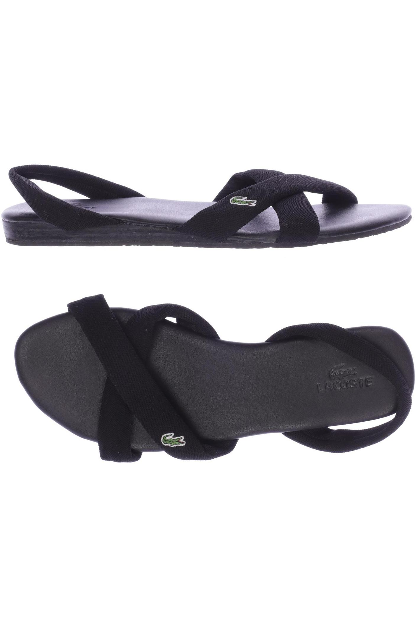 

Lacoste Damen Sandale, schwarz, Gr. 40.5