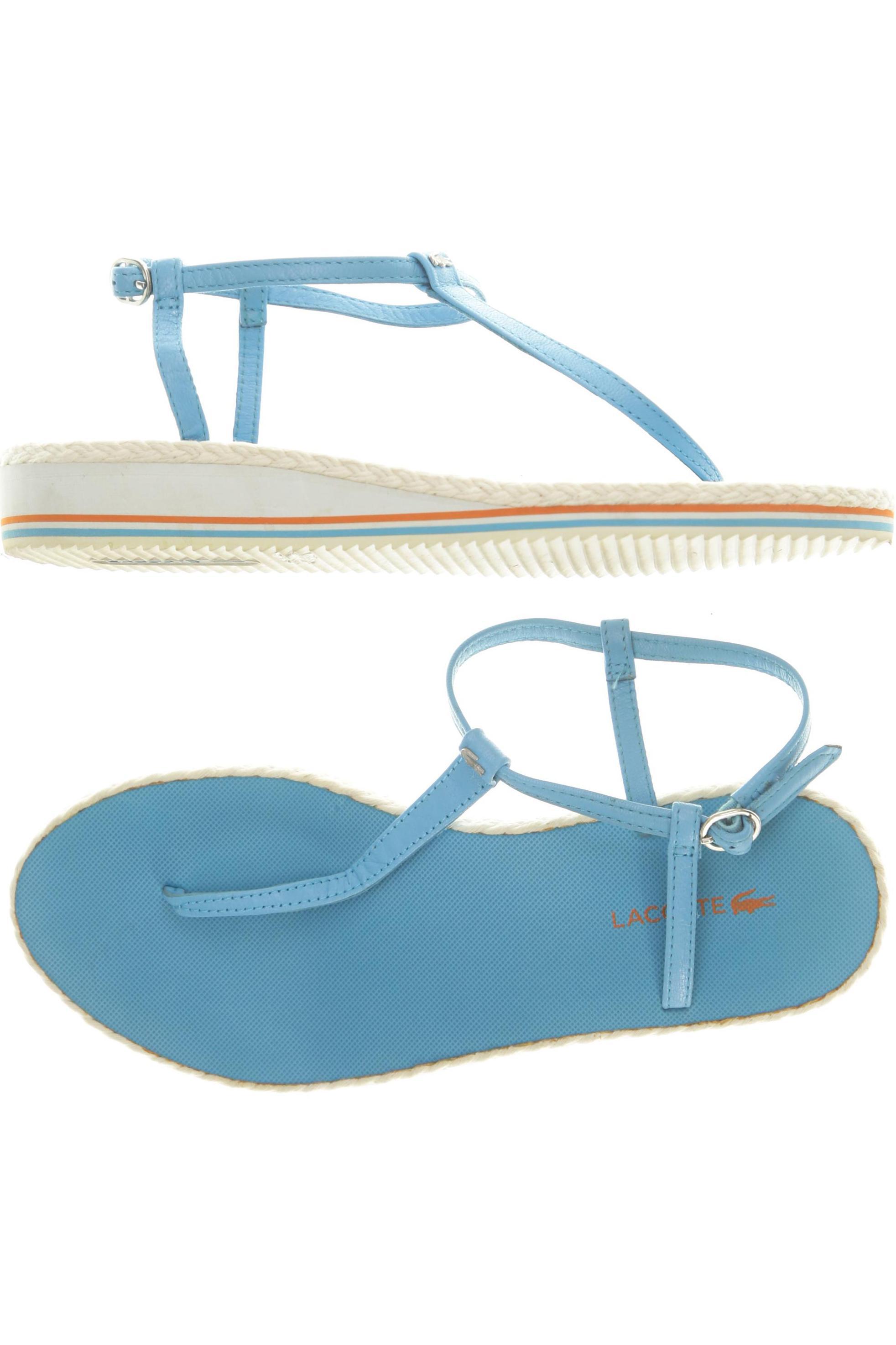 

Lacoste Damen Sandale, blau, Gr. 40
