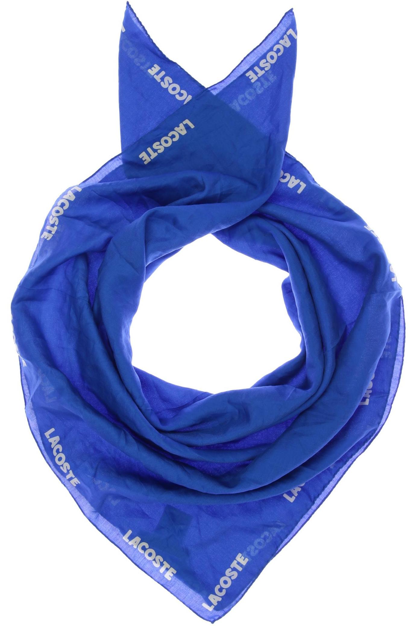 

Lacoste Damen Schal, blau, Gr.