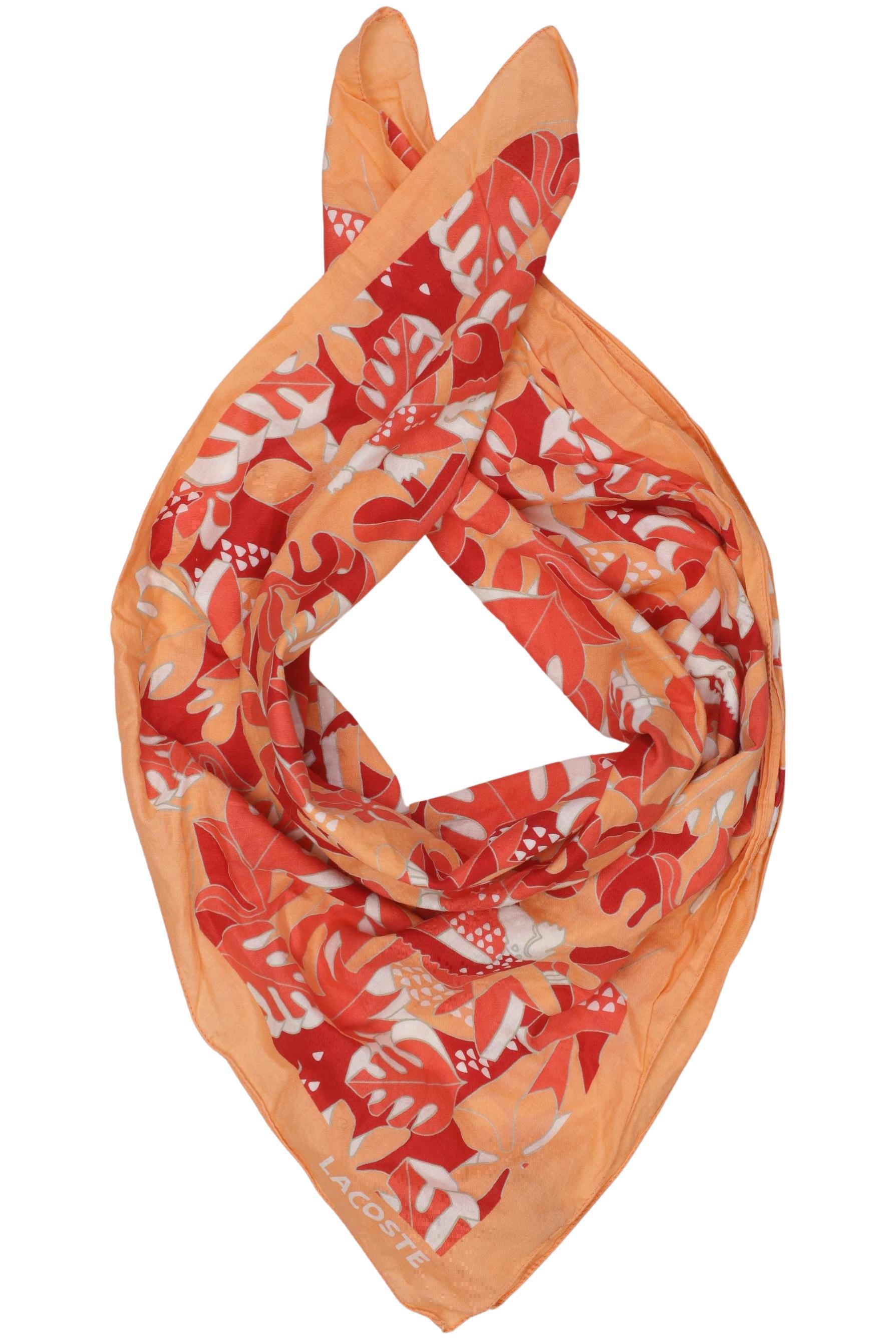 

Lacoste Damen Schal, orange, Gr.