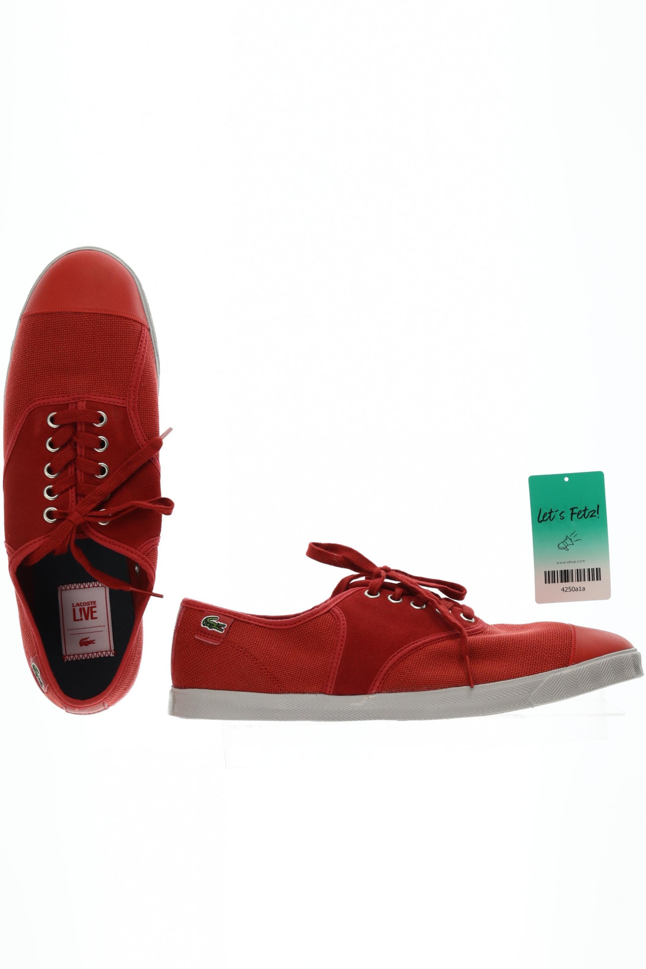 

Lacoste L!Ve Damen Sneakers, rot, Gr. 44