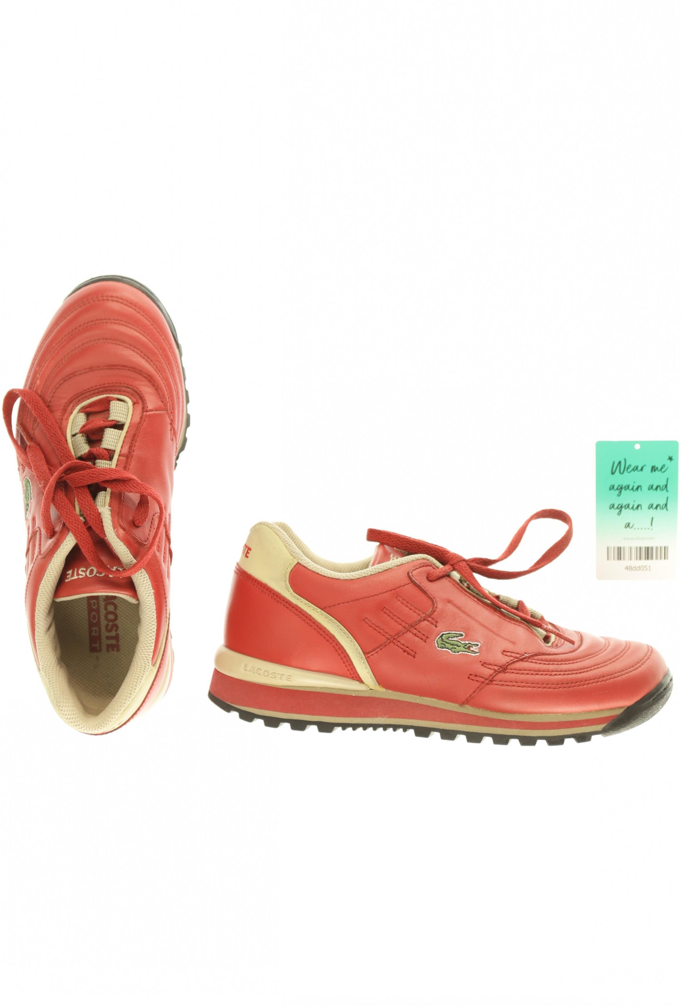 

Lacoste Damen Sneakers, rot, Gr. 5.5