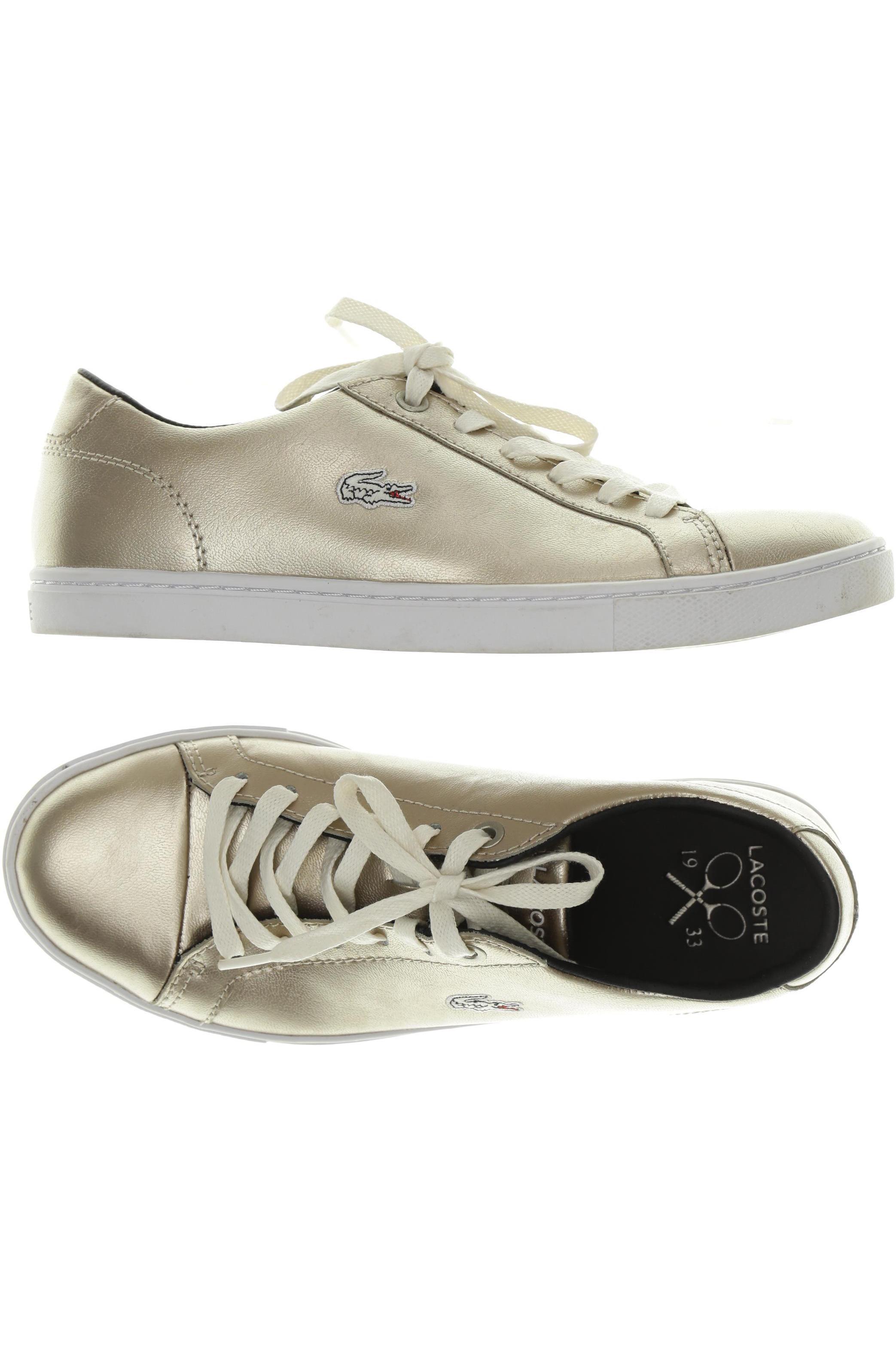 

Lacoste Damen Sneakers, beige, Gr. 37.5
