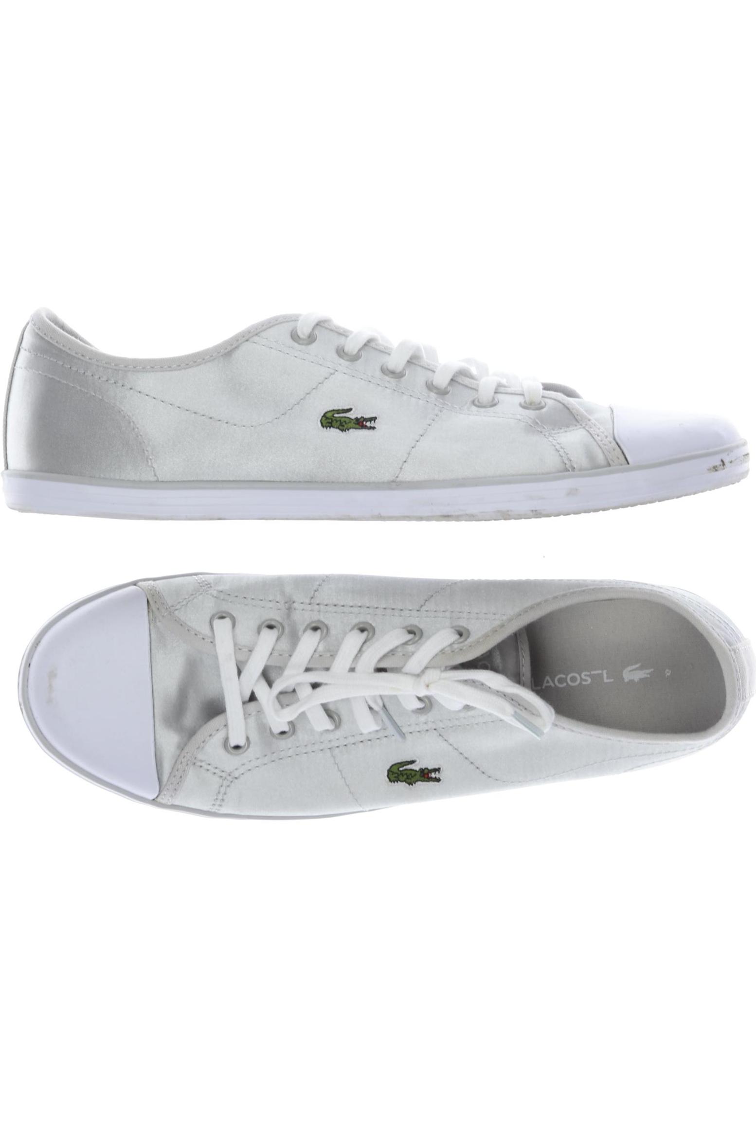 

Lacoste Damen Sneakers, silber, Gr. 40.5