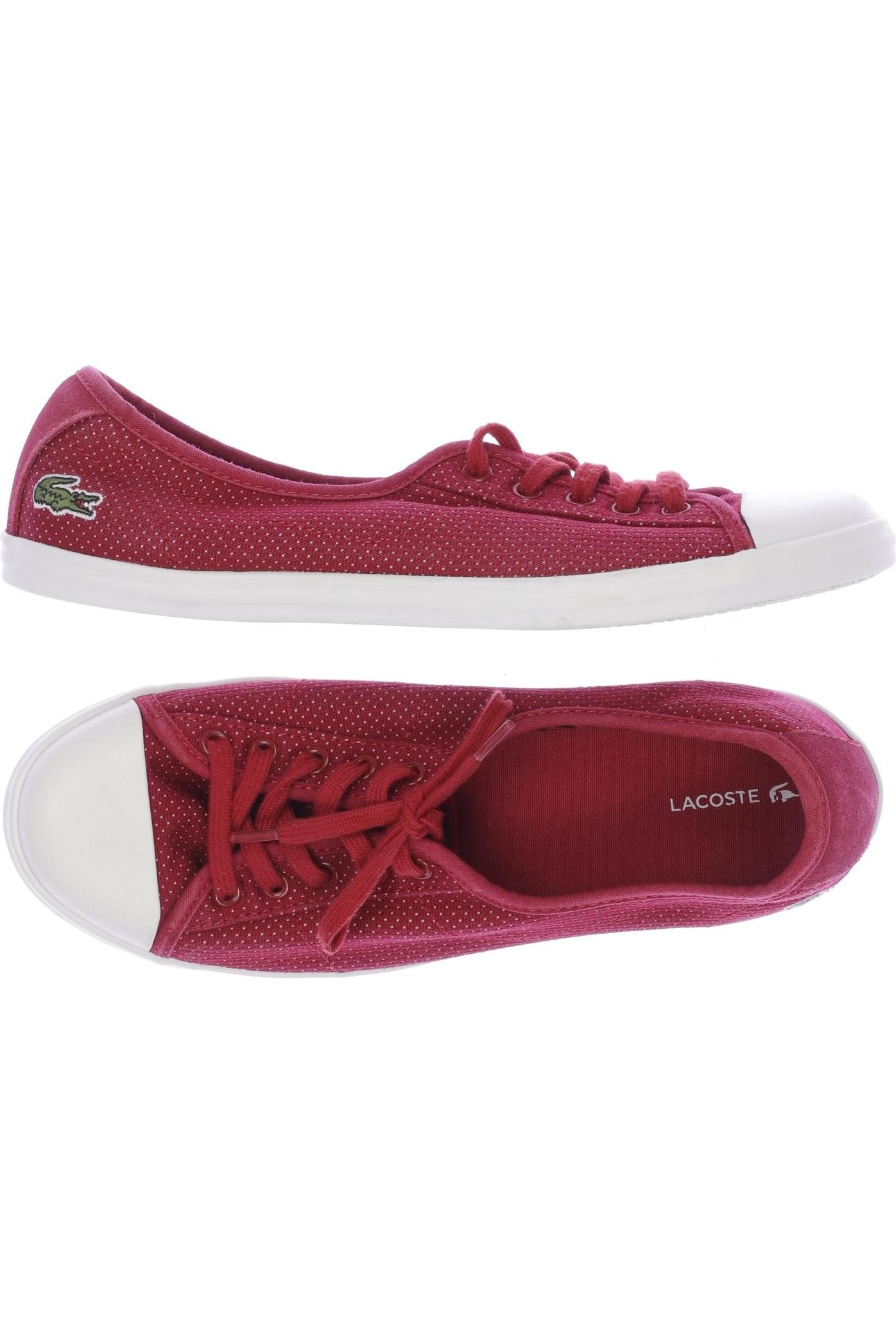 

Lacoste Damen Sneakers, rot, Gr. 39