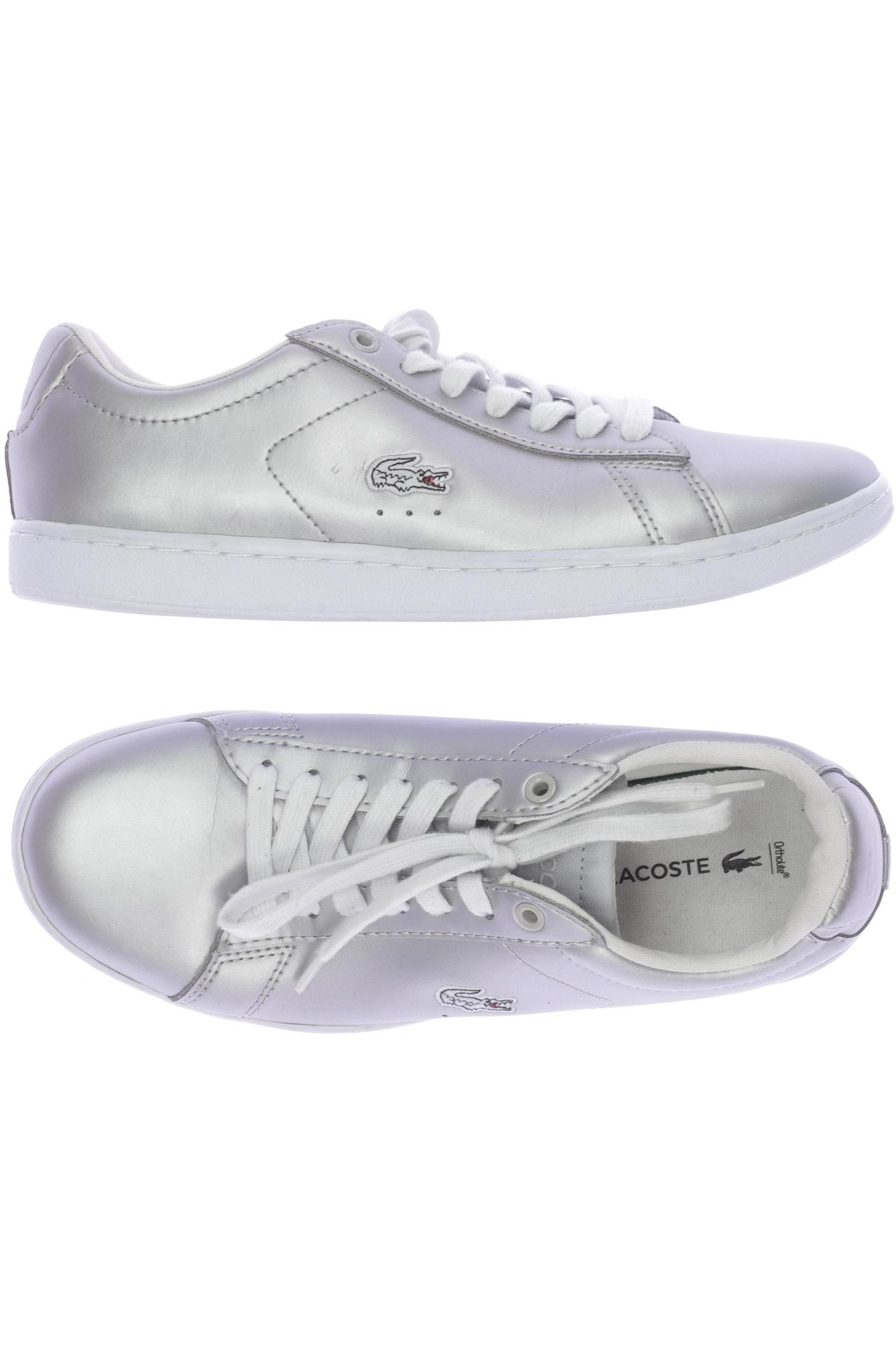 

Lacoste Damen Sneakers, silber, Gr. 37
