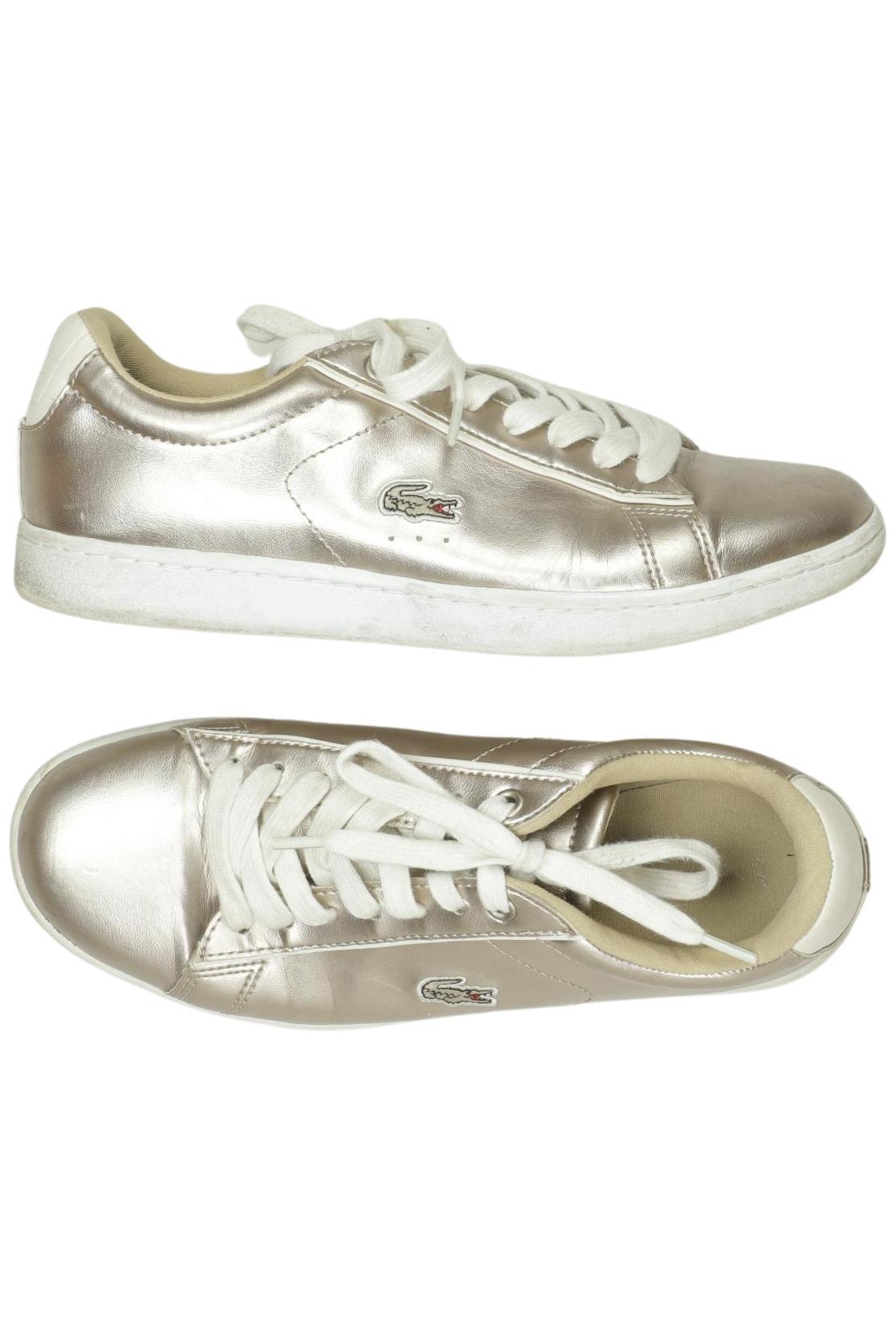 

Lacoste Damen Sneakers, silber, Gr. 36