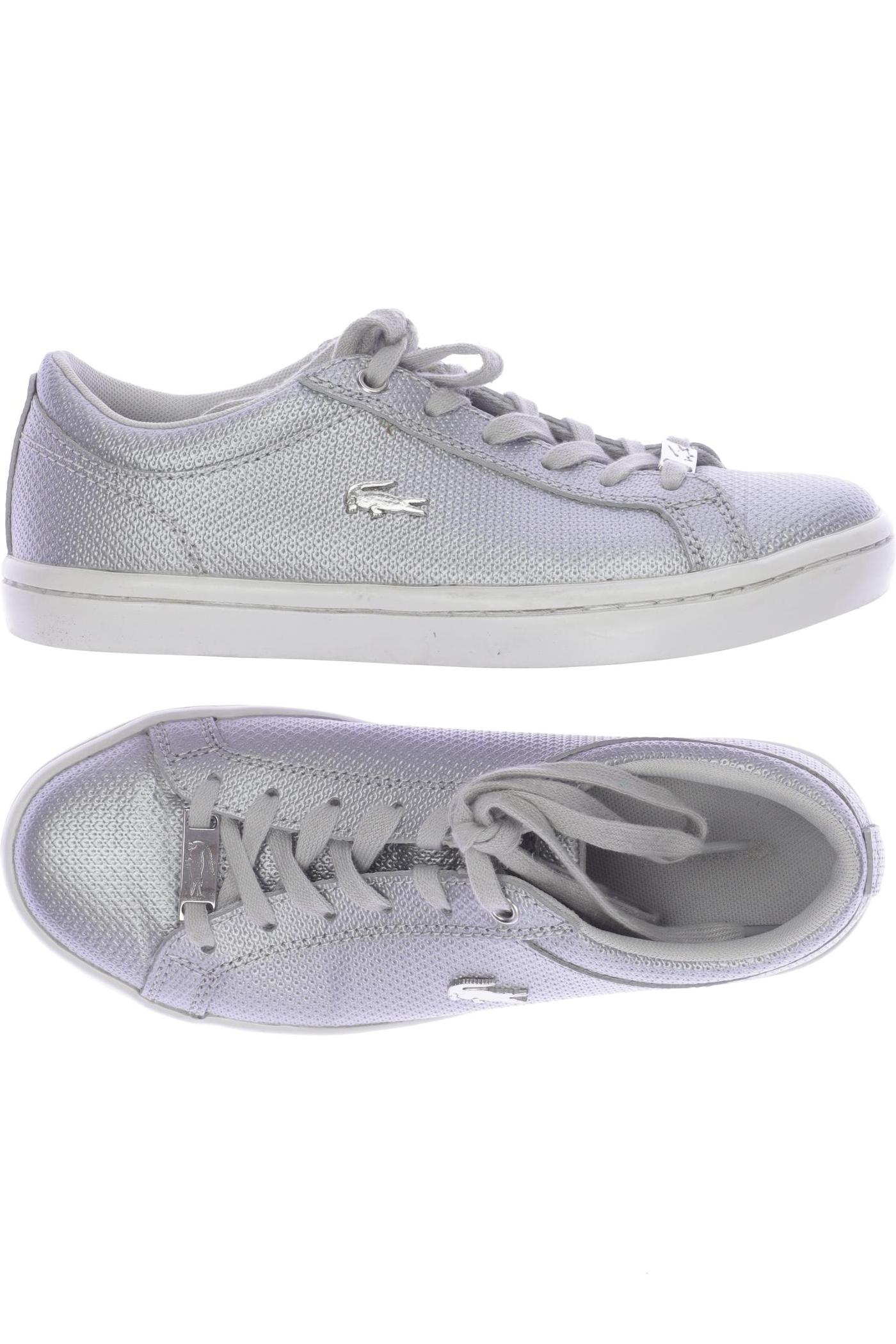 

Lacoste Damen Sneakers, silber, Gr. 35.5