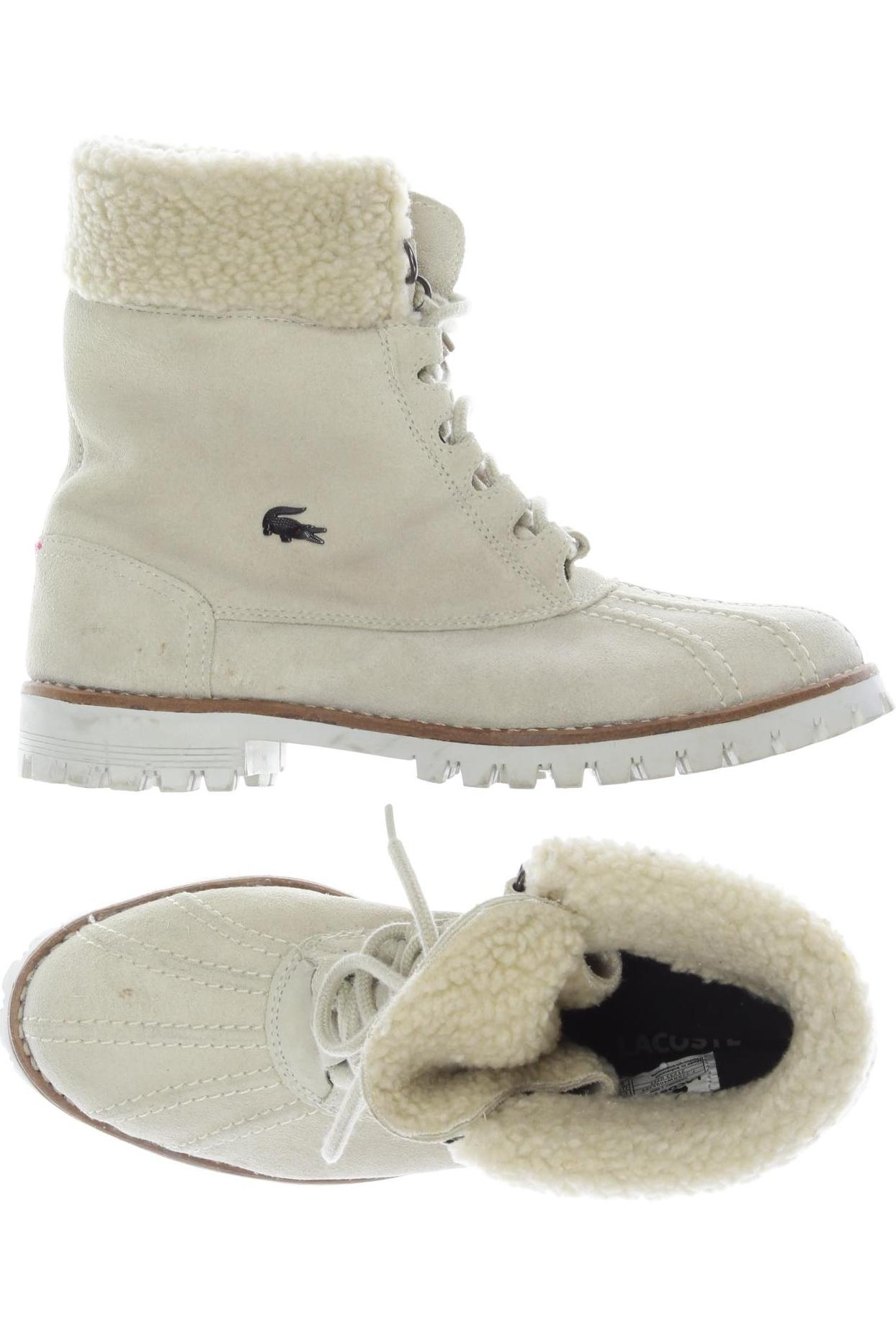 

Lacoste Damen Stiefelette, cremeweiß, Gr. 39.5