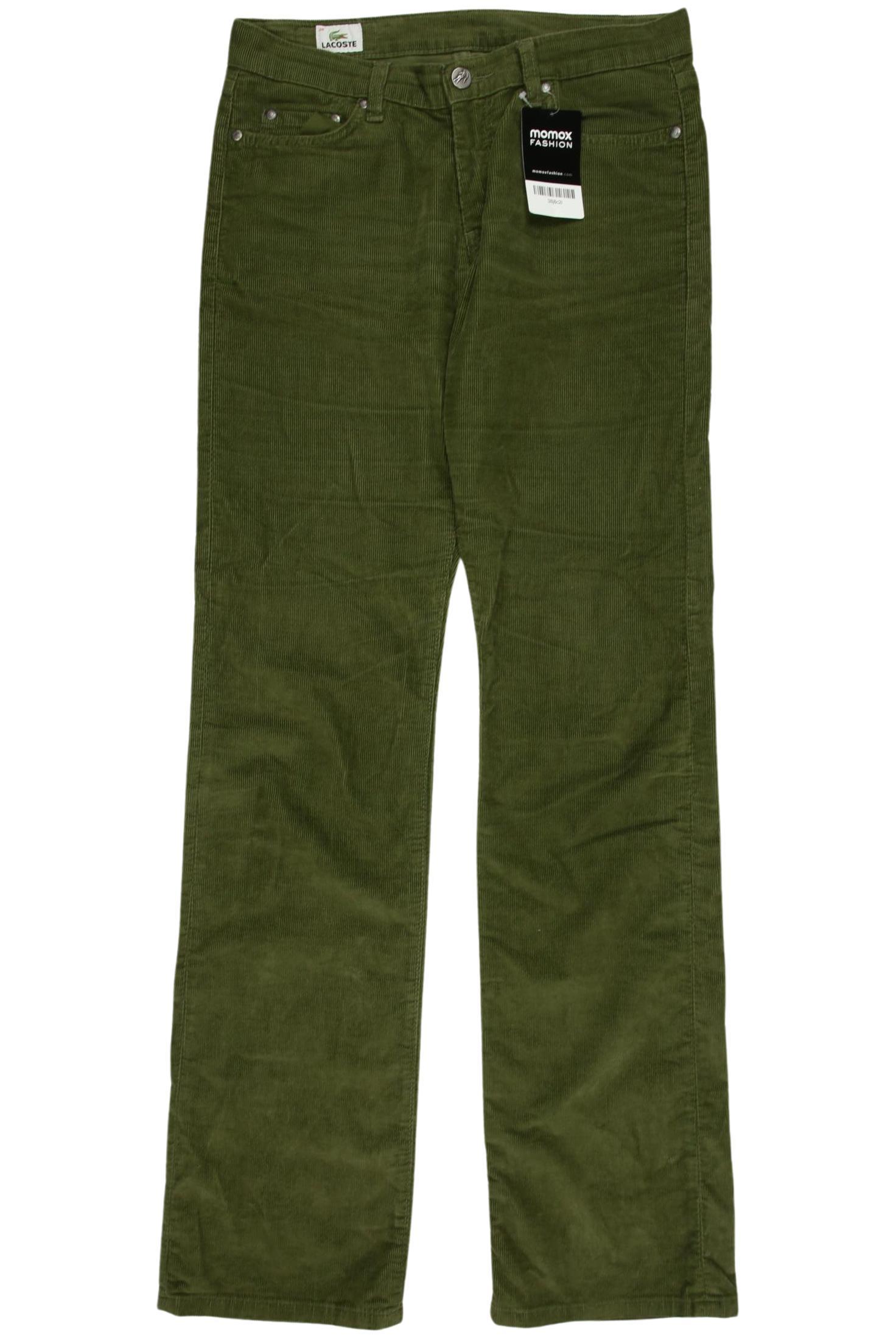 Thumbnail - Lacoste Damen Stoffhose, grün, Gr. 38