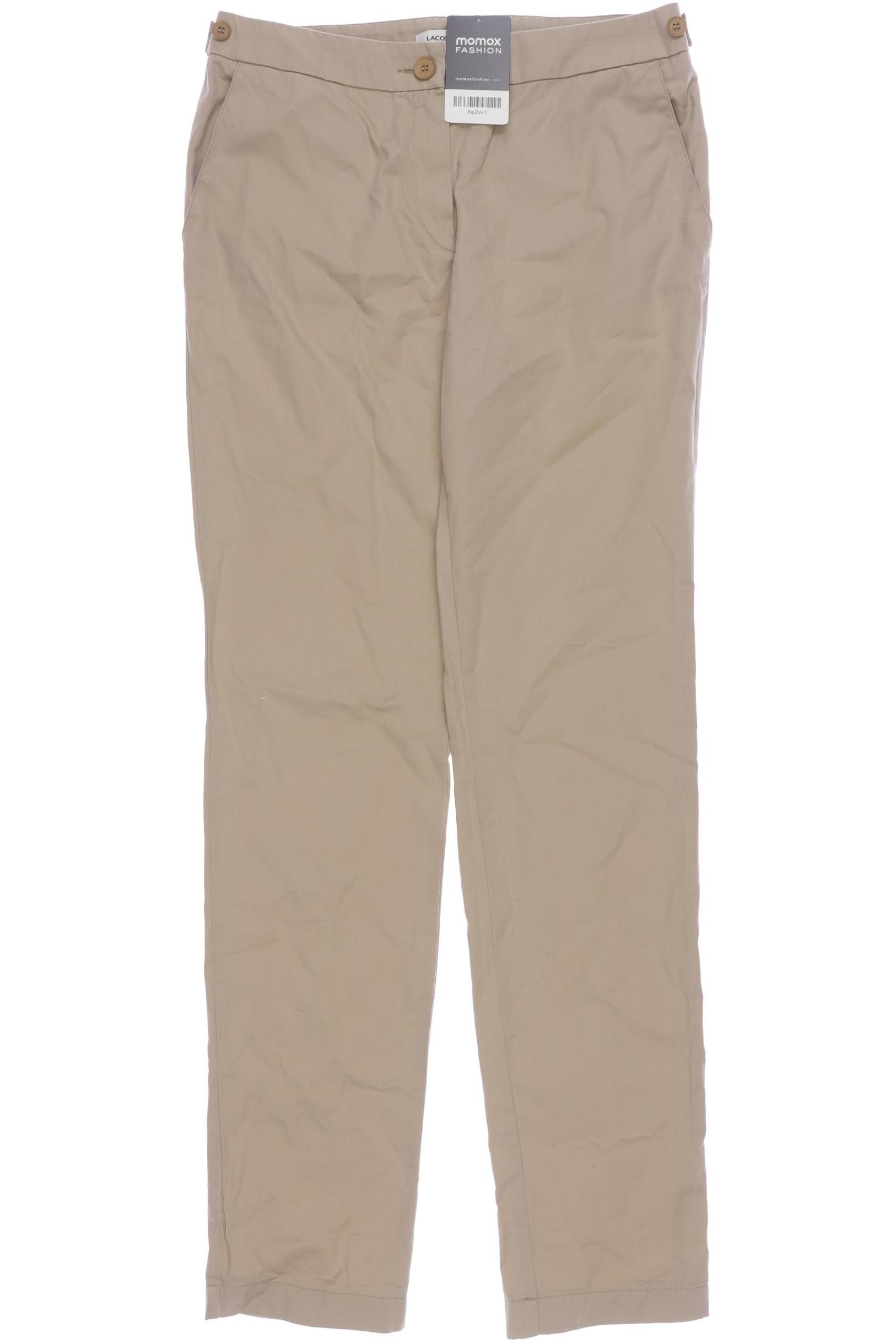 

Lacoste Damen Stoffhose, beige, Gr. 32