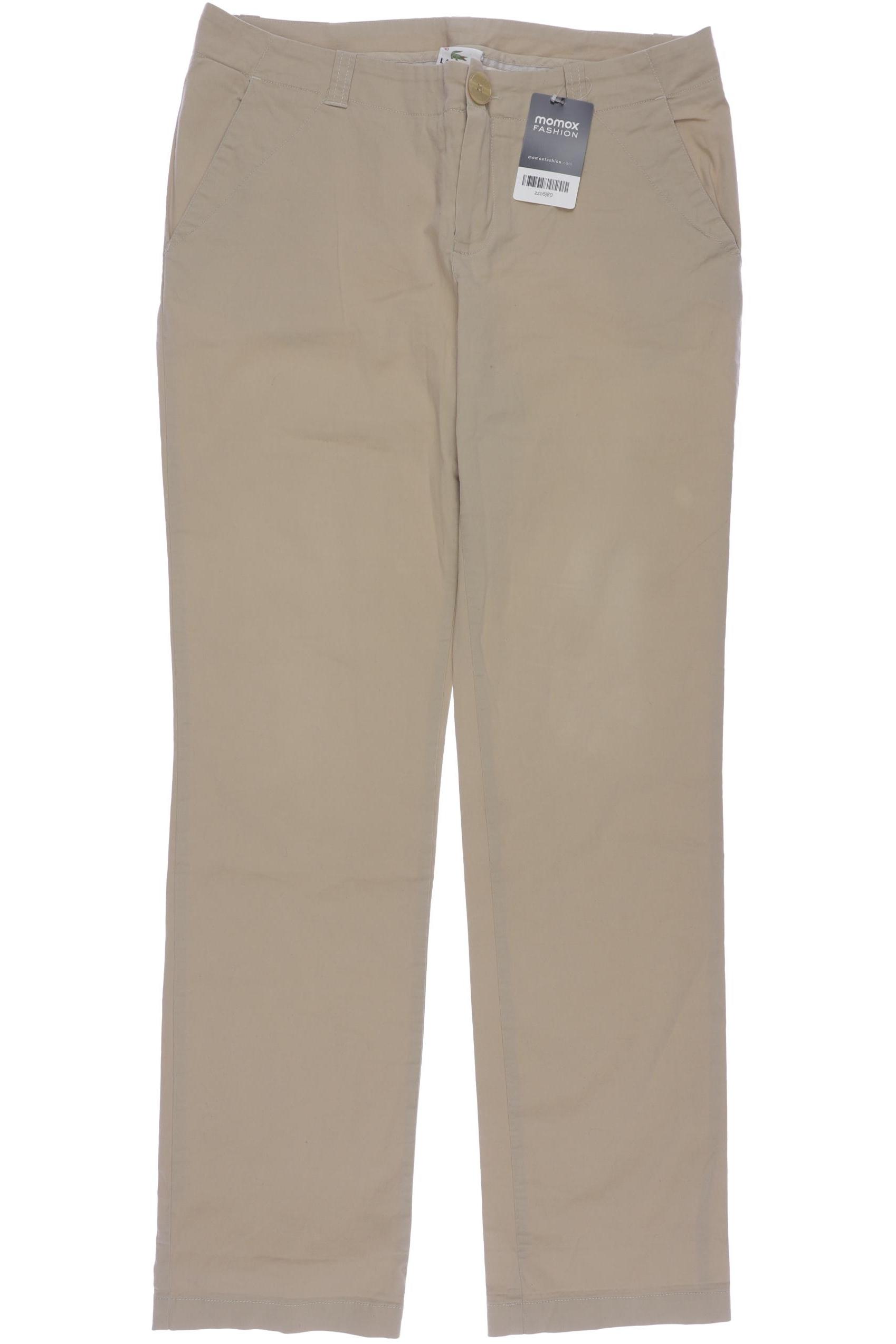 

Lacoste Damen Stoffhose, beige, Gr. 40