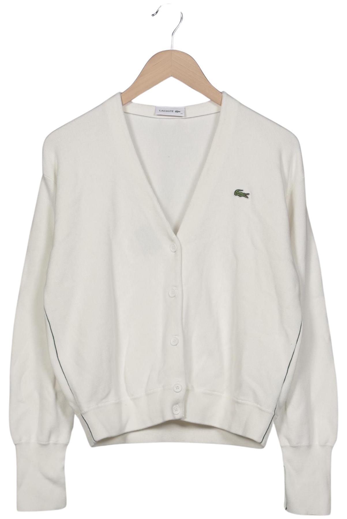 

Lacoste Damen Strickjacke, weiß, Gr. 40