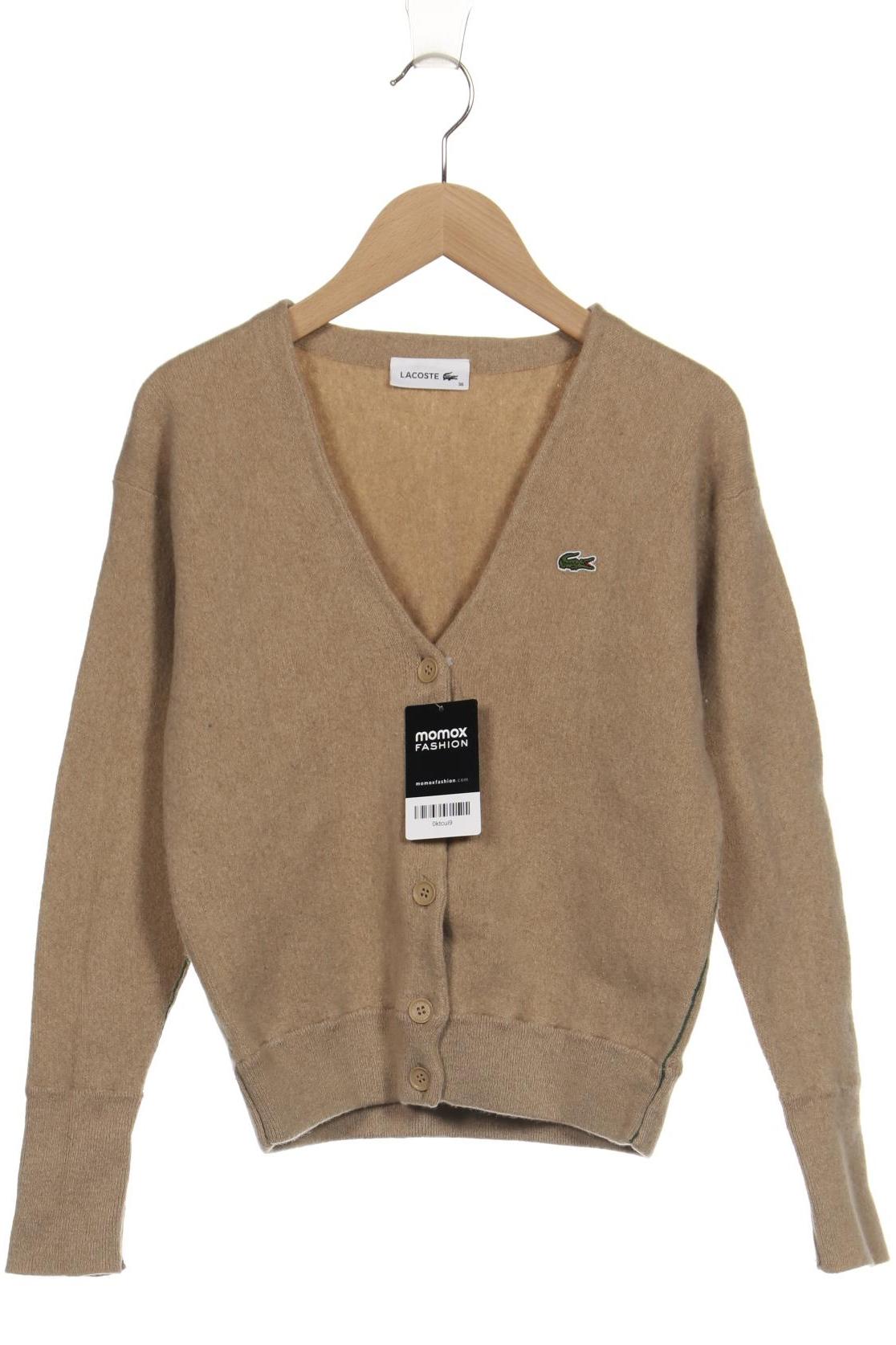 

Lacoste Damen Strickjacke, beige, Gr. 36